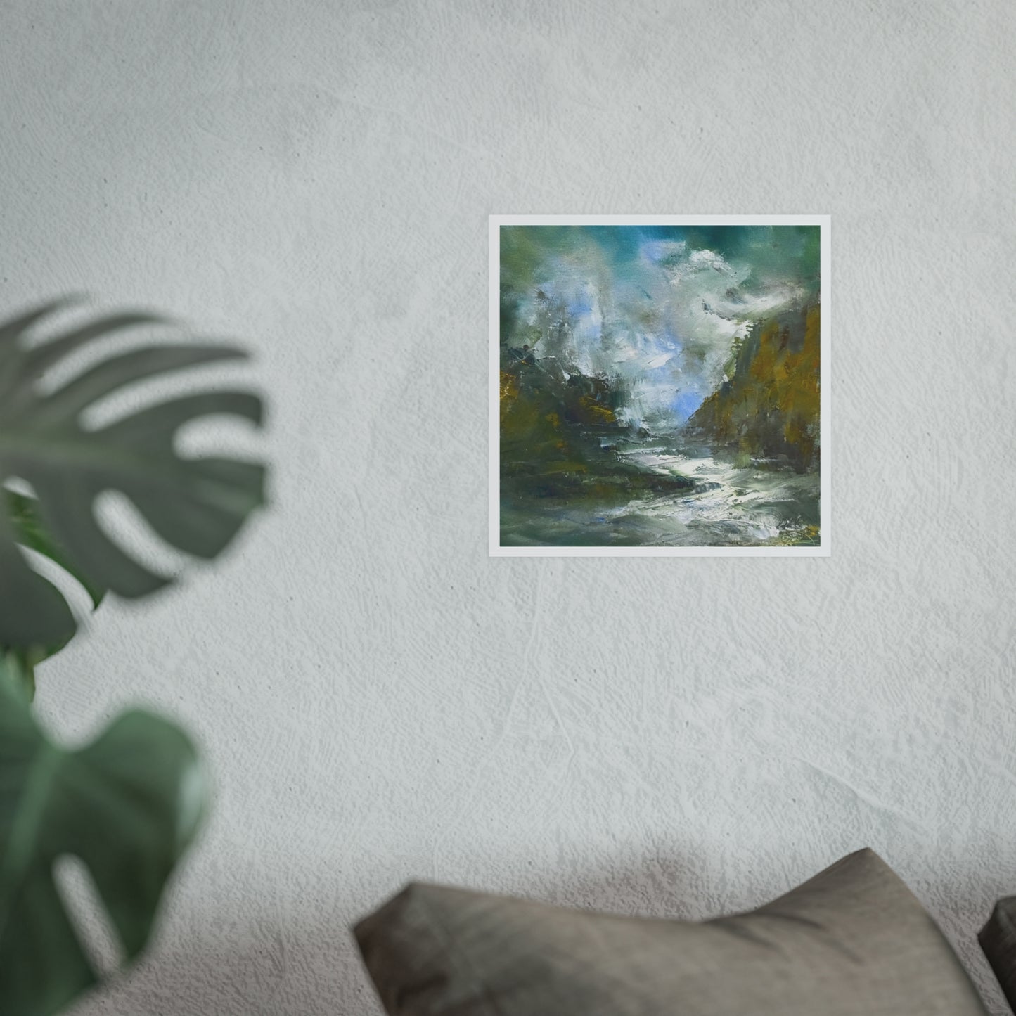 Satin and Archival Matte Wall Art, Serene Landscape Decor, Modern Home Decor, Nature Art Print, Gift for Art Lovers