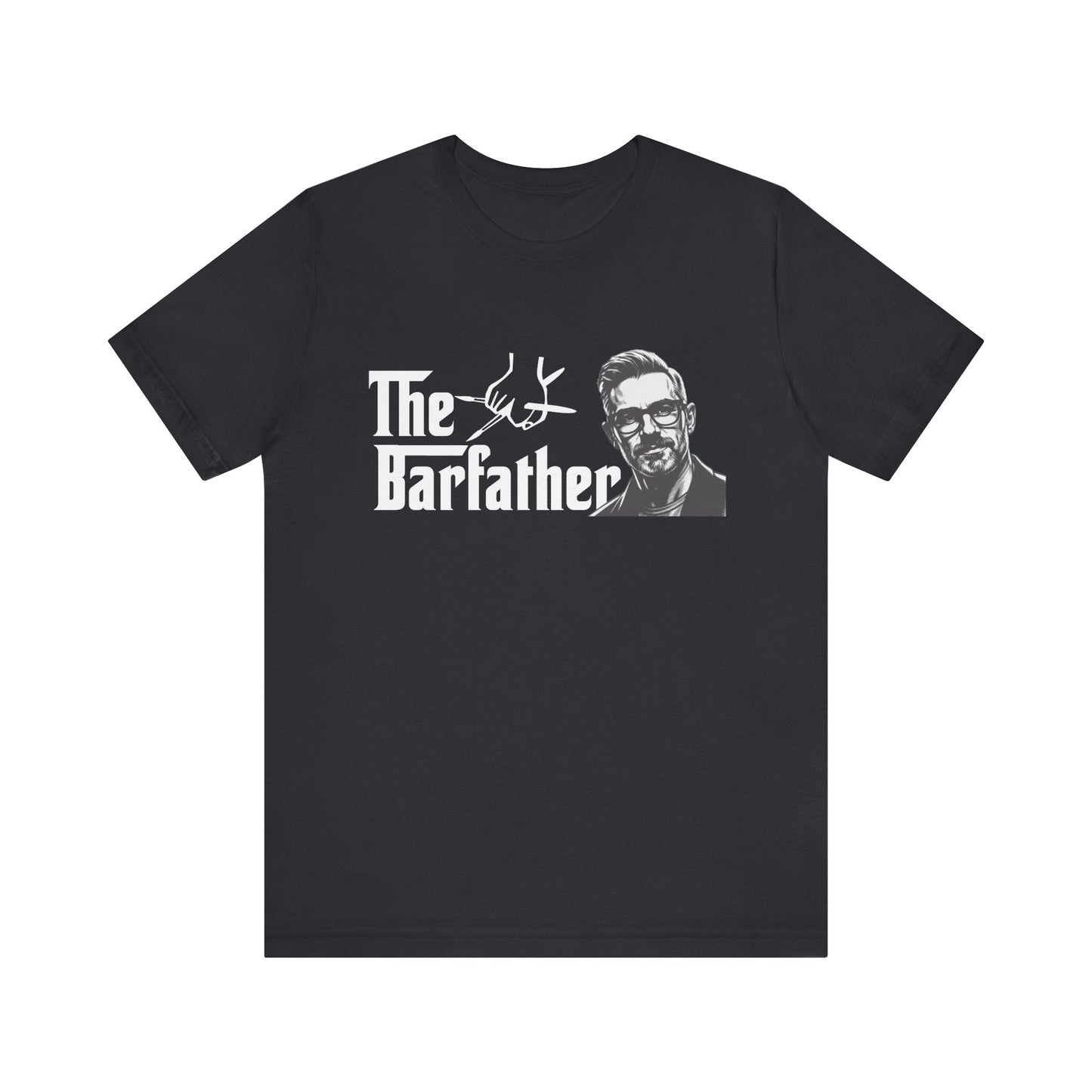 The Barfather Unisex Tee, Fun Gift for Dads, Father's Day Shirt, Family Reunion Outfit, Casual Everyday Wear, Birthday Gift