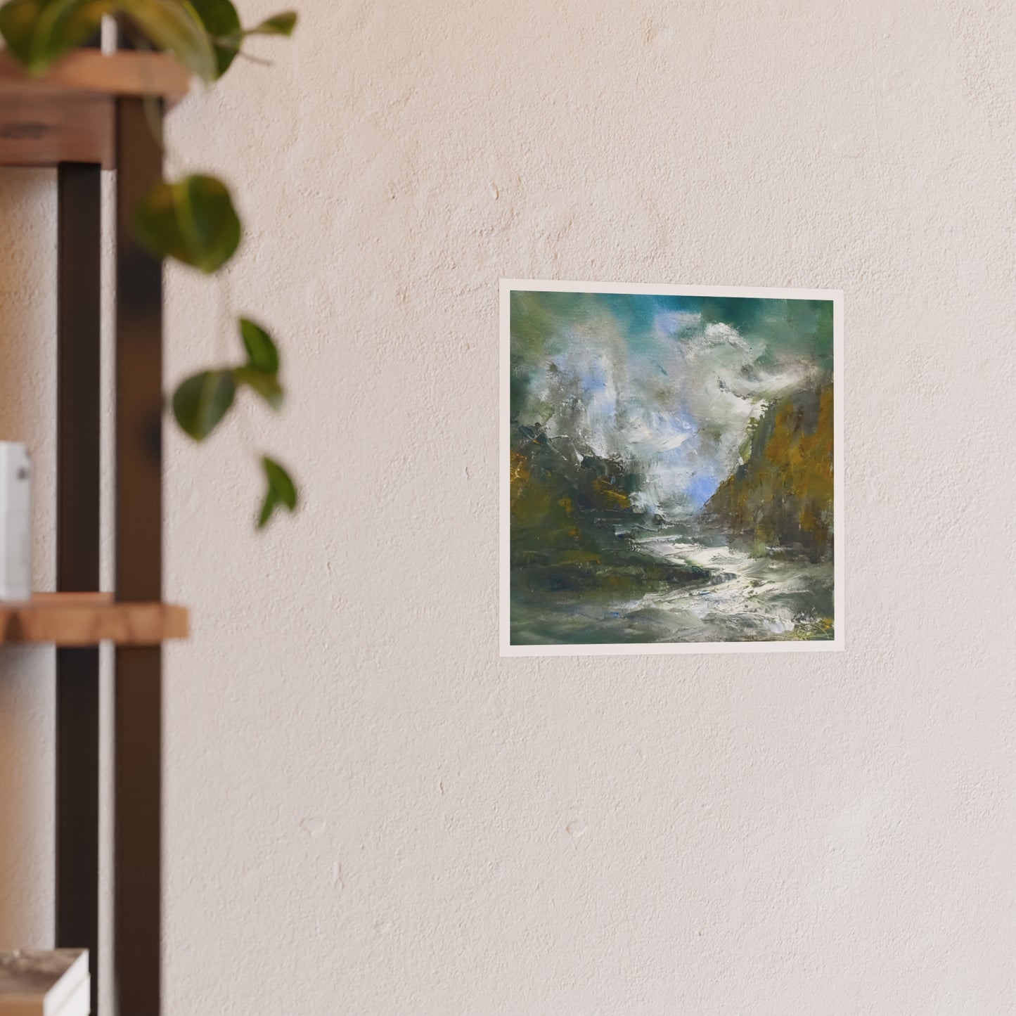 Satin and Archival Matte Wall Art, Serene Landscape Decor, Modern Home Decor, Nature Art Print, Gift for Art Lovers