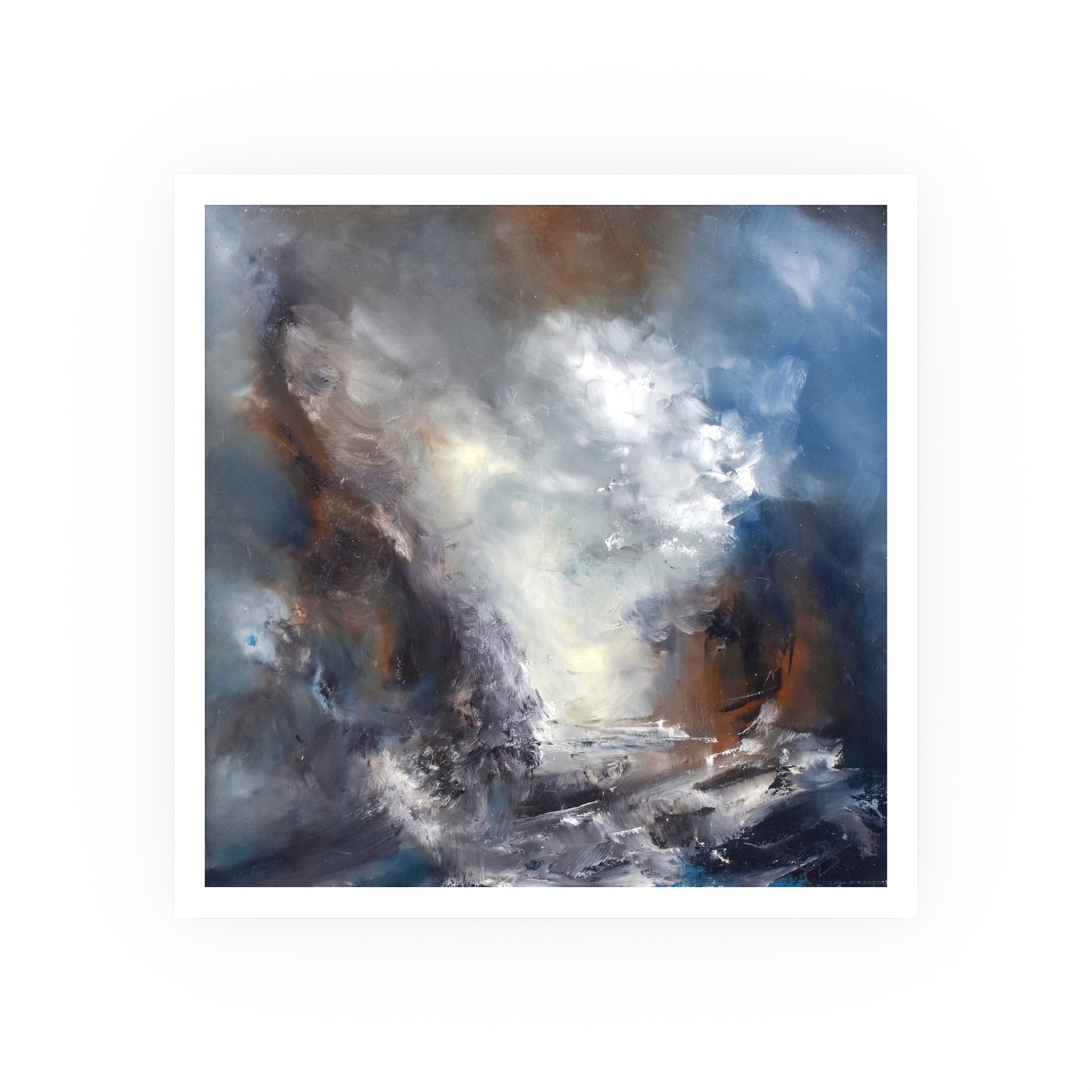Abstract Landscape Art Print, Elegant Wall Decor, Home Art, Gallery Style Print, Perfect Gift for Art Lovers