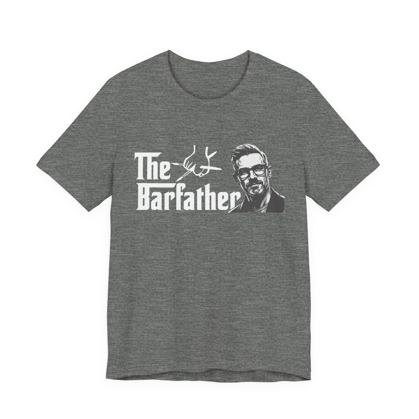 The Barfather Unisex Tee, Fun Gift for Dads, Father's Day Shirt, Family Reunion Outfit, Casual Everyday Wear, Birthday Gift