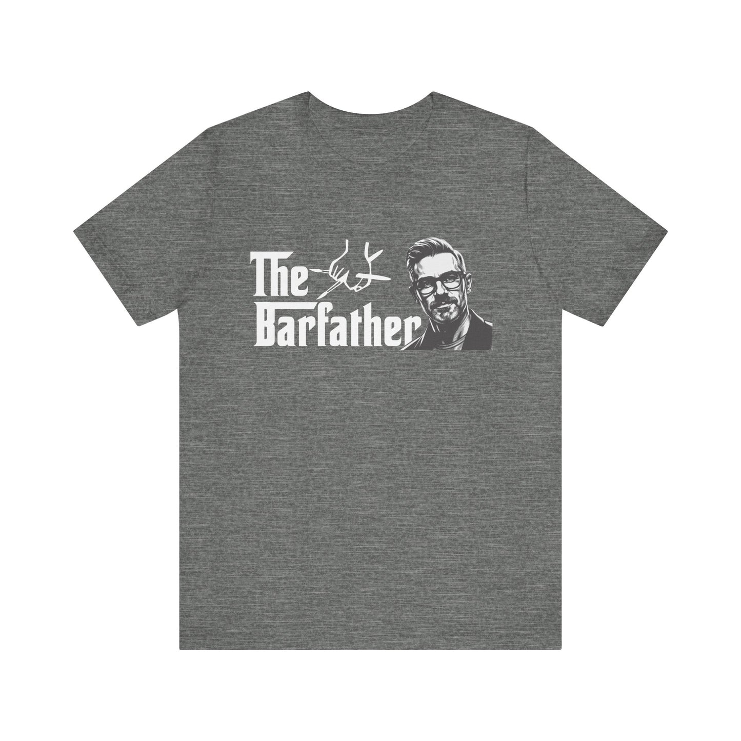 The Barfather Unisex Tee, Fun Gift for Dads, Father's Day Shirt, Family Reunion Outfit, Casual Everyday Wear, Birthday Gift