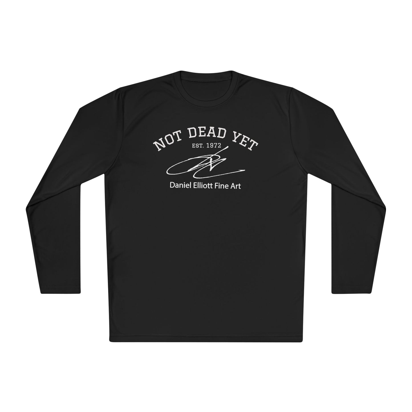 Not Dead Yet Long Sleeve Tee — Vintage Surf Skull Graphic
