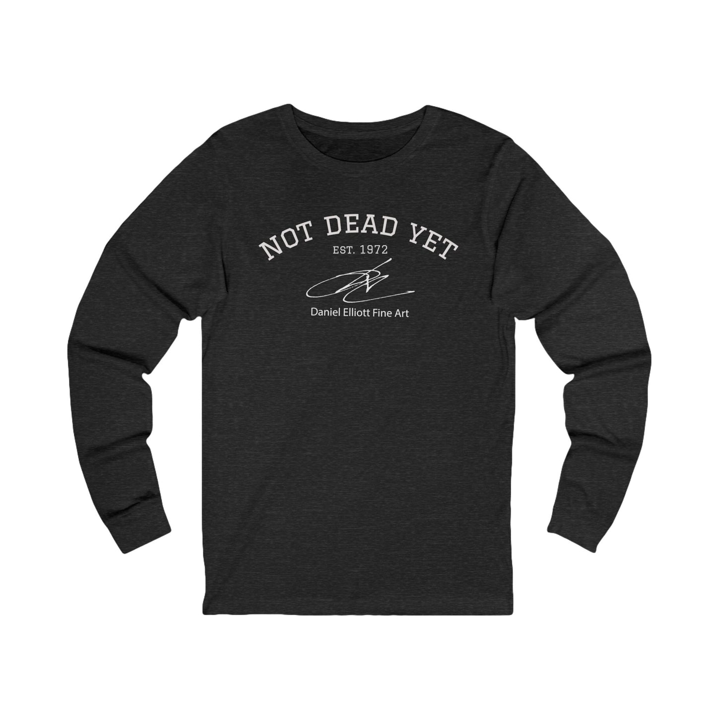 Not Dead Yet Long Sleeve Tee — Vintage Rock Graphic Shirt