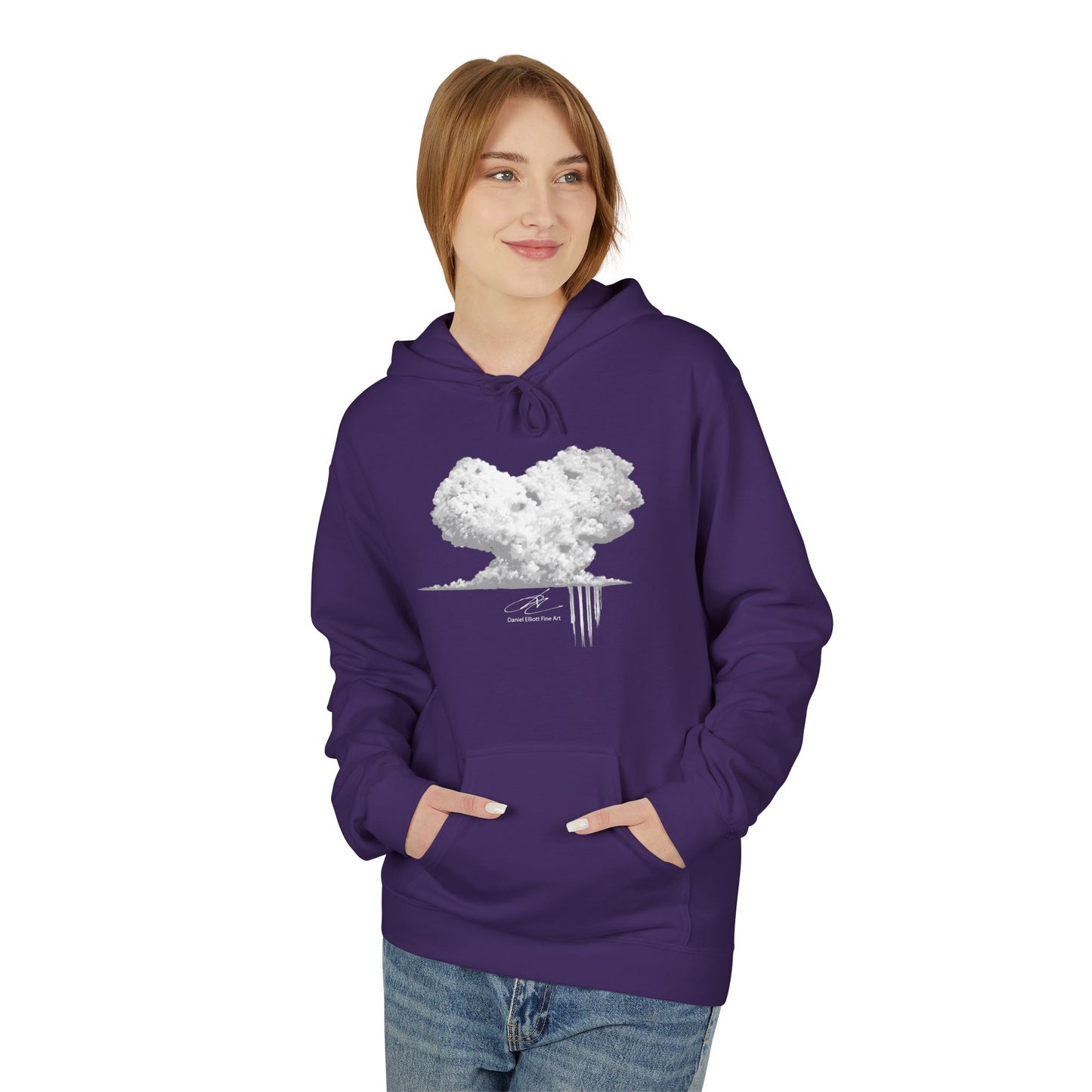 Cloud Hoodie — Cozy Scenic Graphic Hoodie