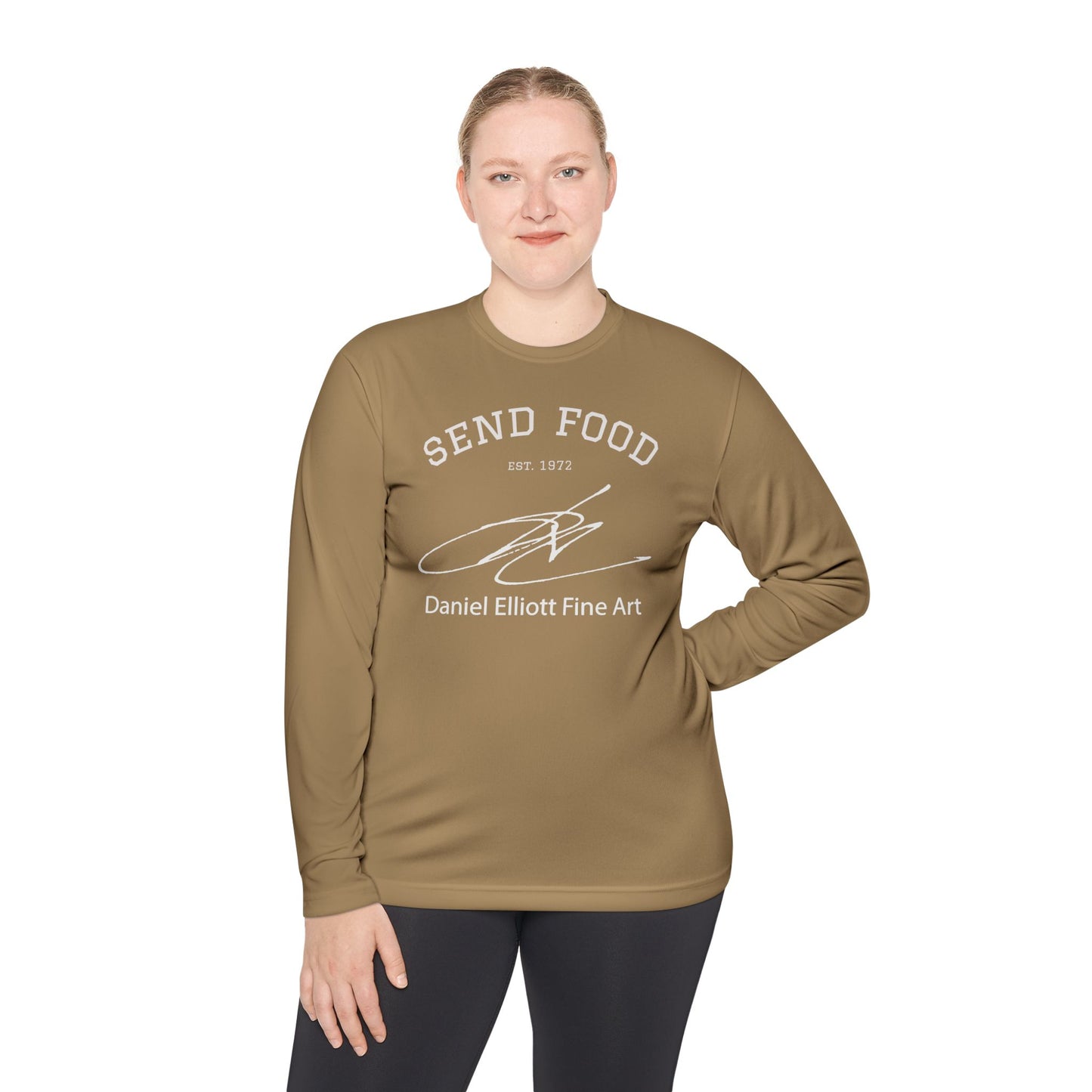 Send Food Long Sleeve Tee — Daniel Elliott Fine Art Signature Shirt