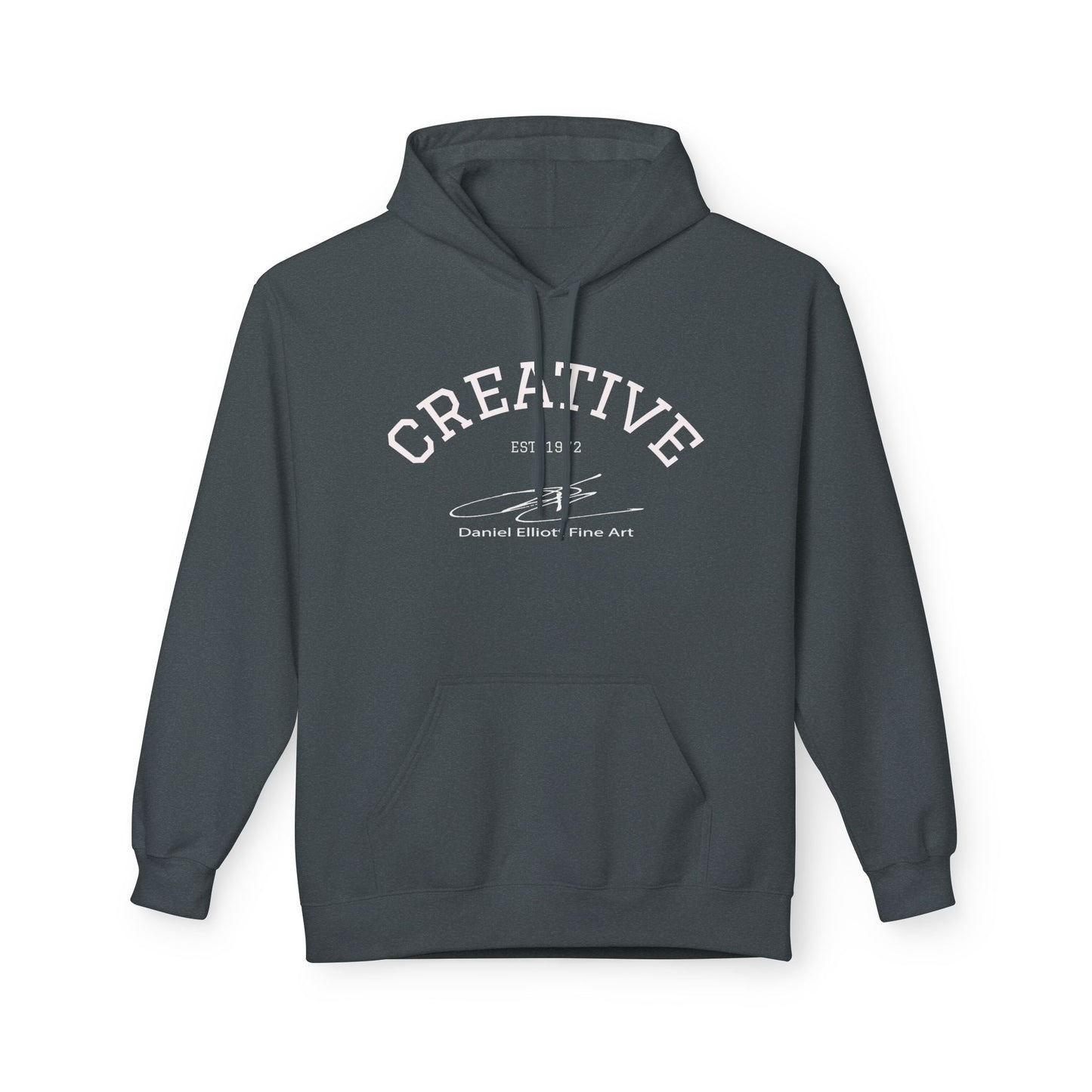 Creative Hoodie— Minimalist Midweight Fleece Pullover