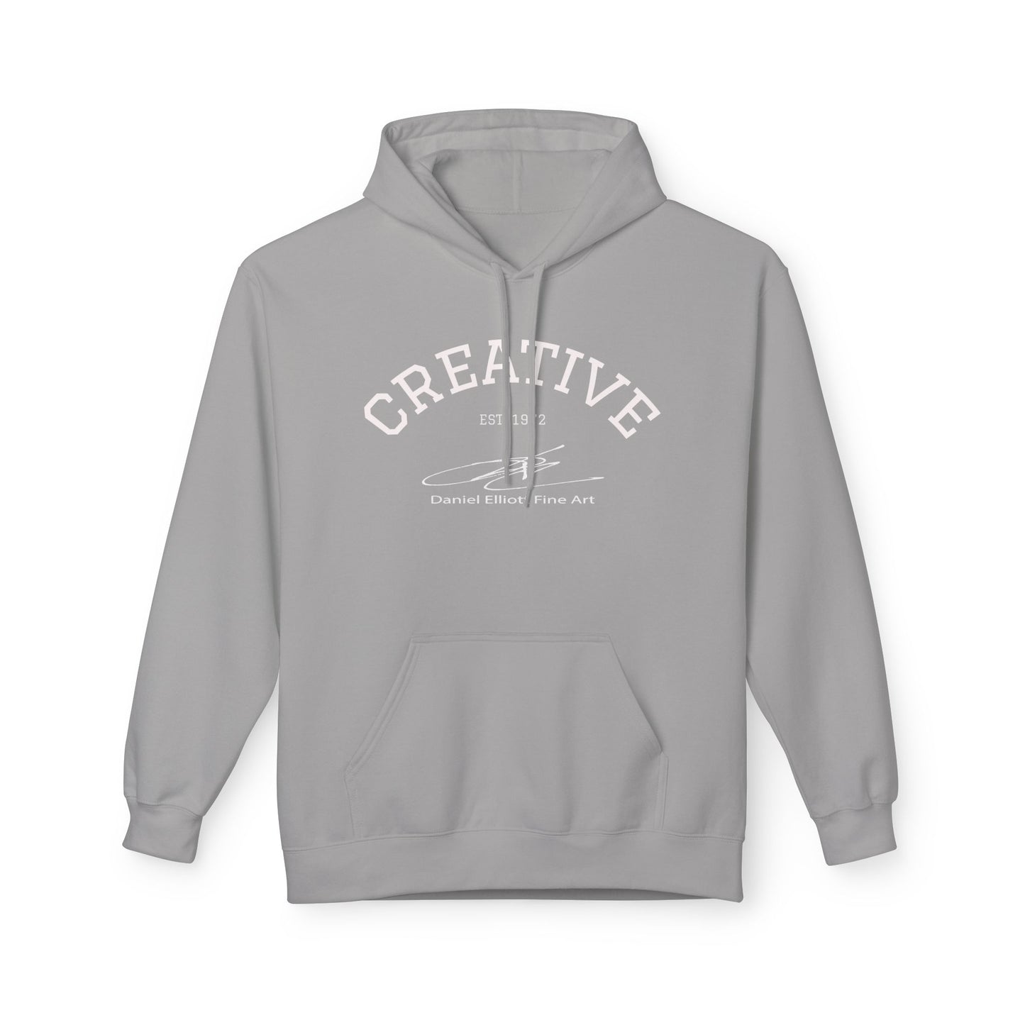 Creative Hoodie— Minimalist Midweight Fleece Pullover