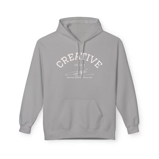 Creative Hoodie— Minimalist Midweight Fleece Pullover