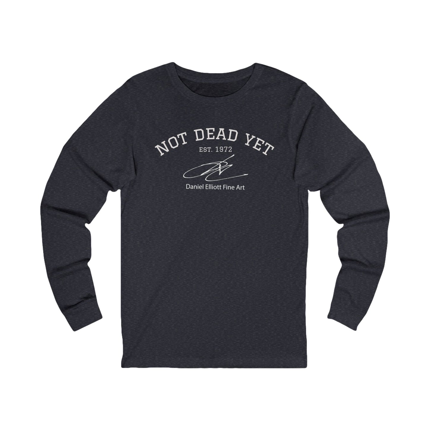 Not Dead Yet Long Sleeve Tee — Vintage Rock Graphic Shirt