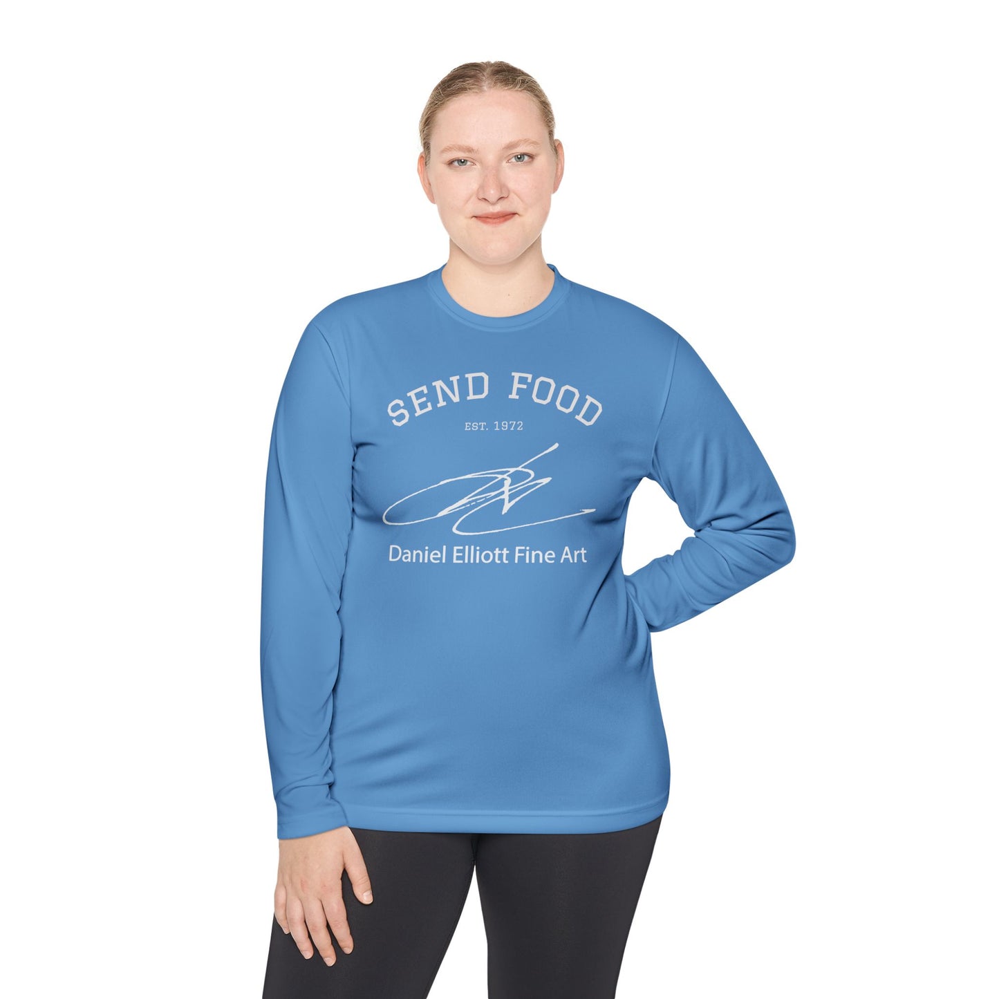 Send Food Long Sleeve Tee — Daniel Elliott Fine Art Signature Shirt