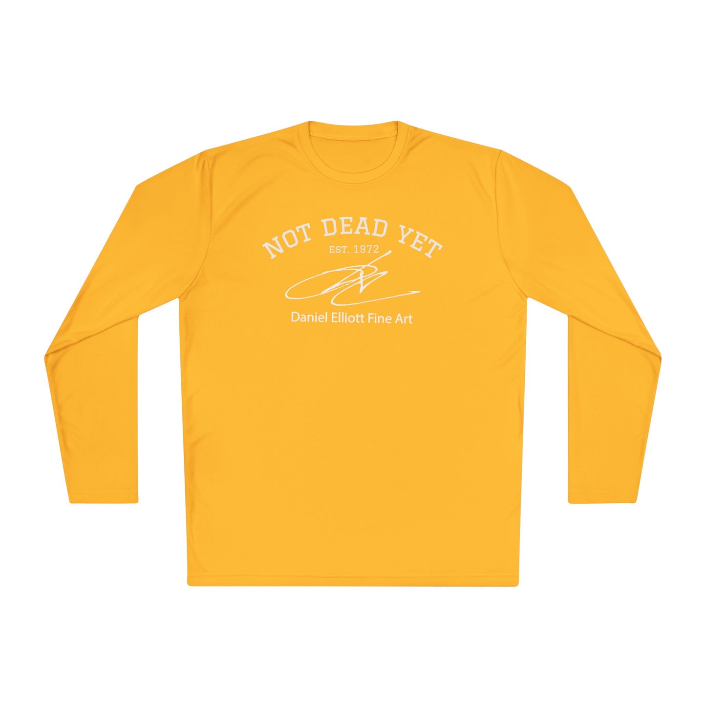 Not Dead Yet Long Sleeve Tee — Vintage Surf Skull Graphic