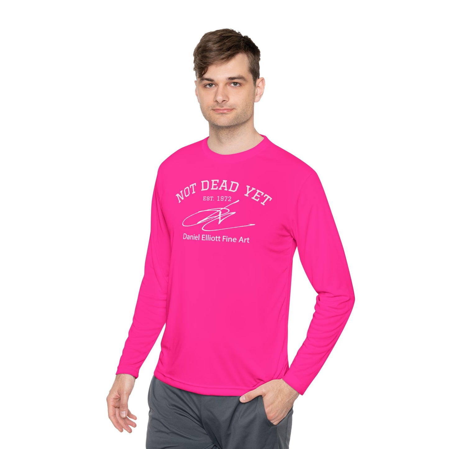Not Dead Yet Long Sleeve Tee — Vintage Surf Skull Graphic