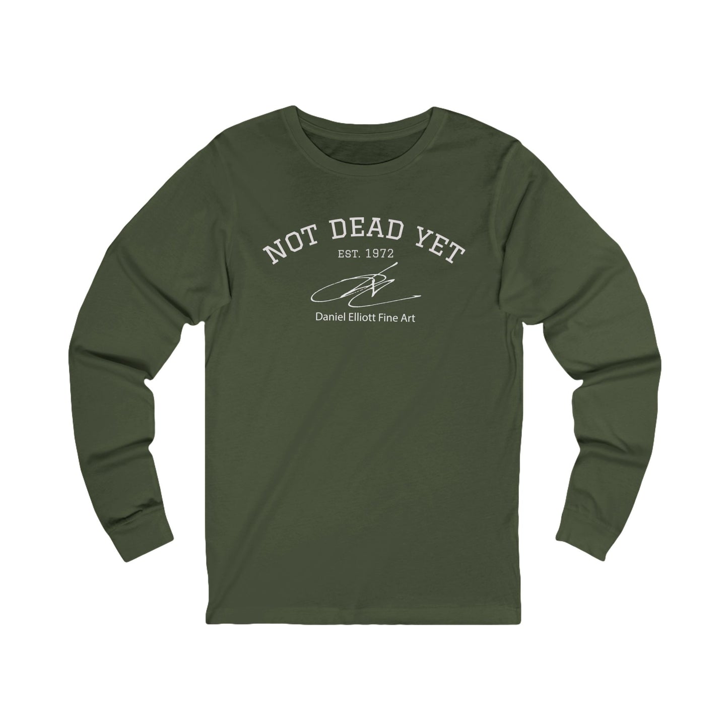 Not Dead Yet Long Sleeve Tee — Vintage Rock Graphic Shirt