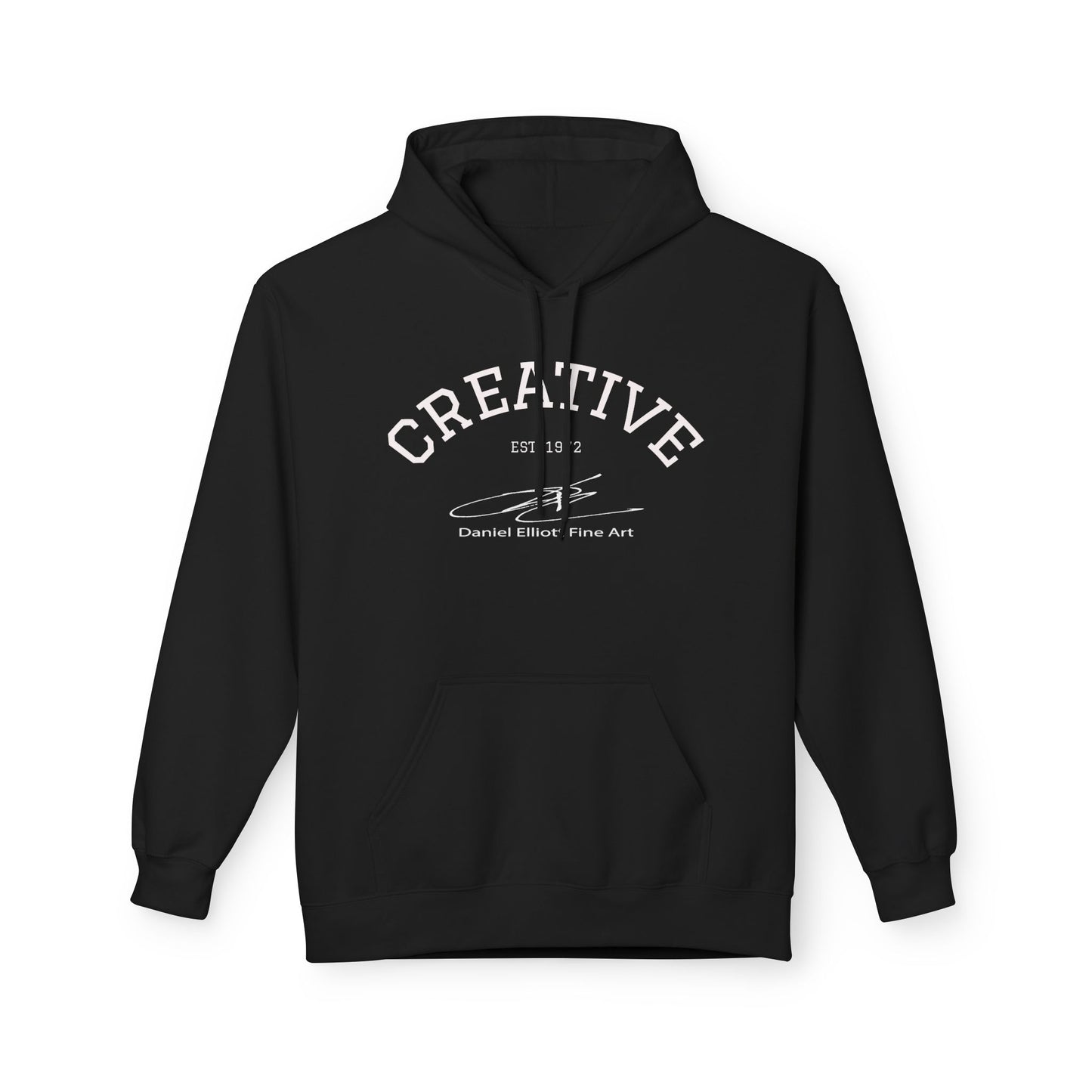 Creative Hoodie— Minimalist Midweight Fleece Pullover