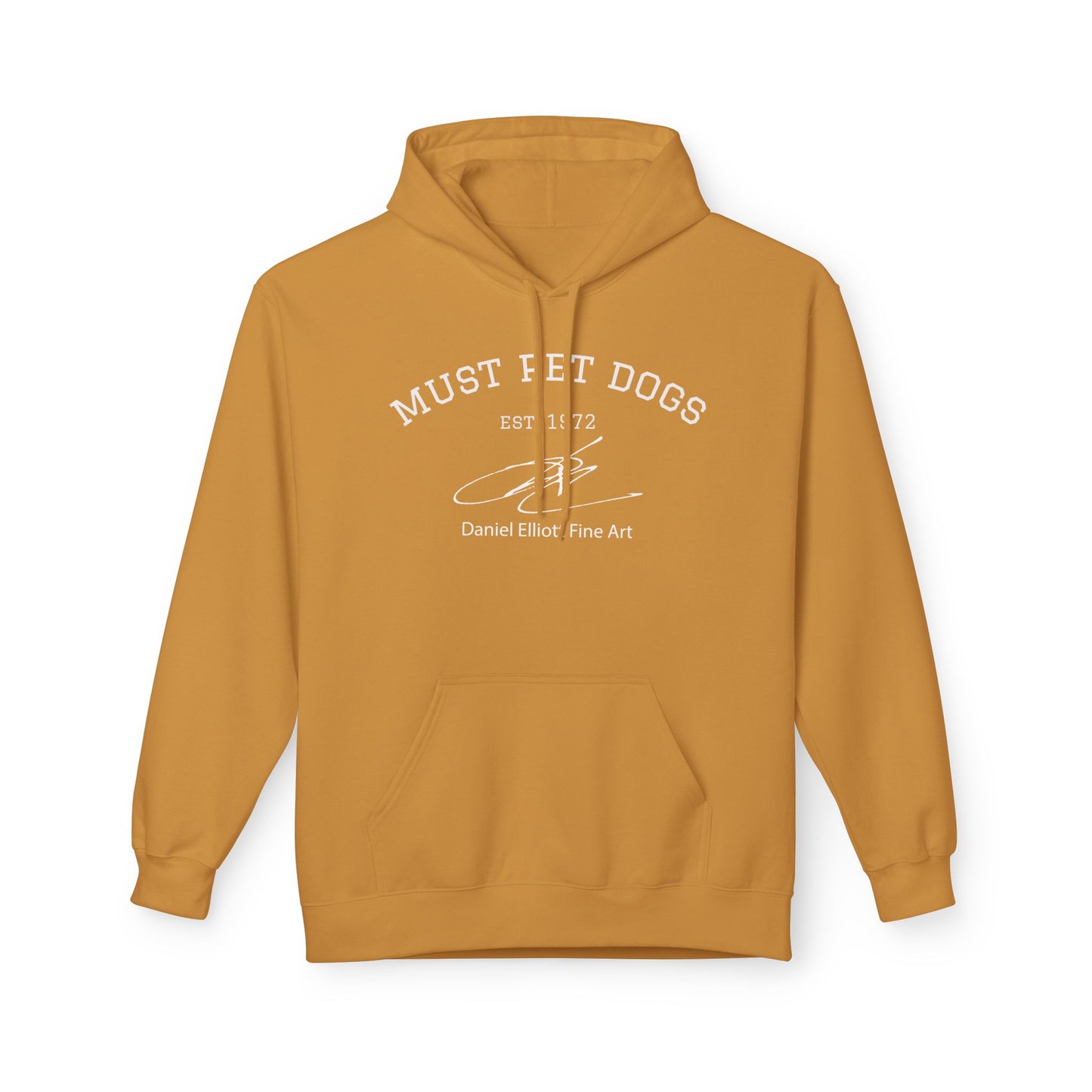 Hoodie - "Must Pet Dogs" Casual Graphic Hoodie | Dog Lover Pullover