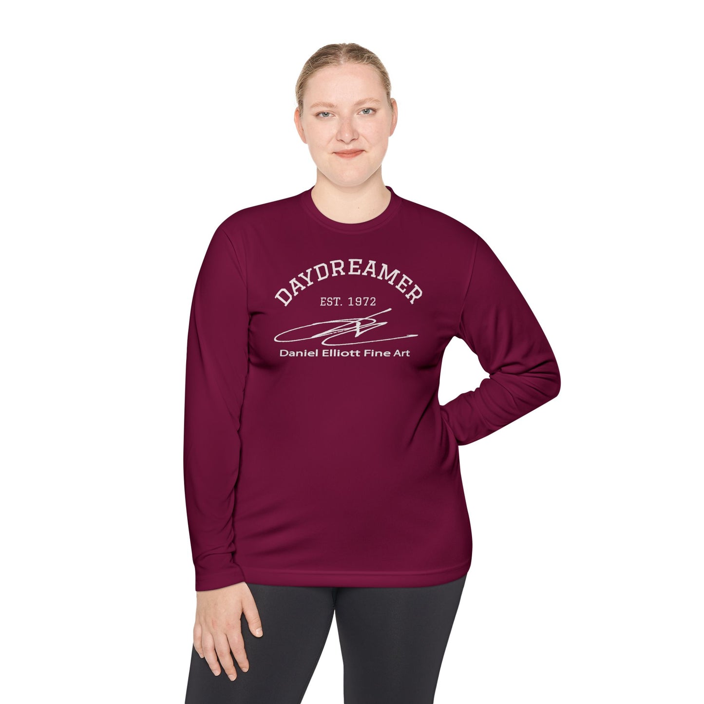 Daydreamer Long Sleeve Tee — "Daniel Elliott Fine Art" Graphic