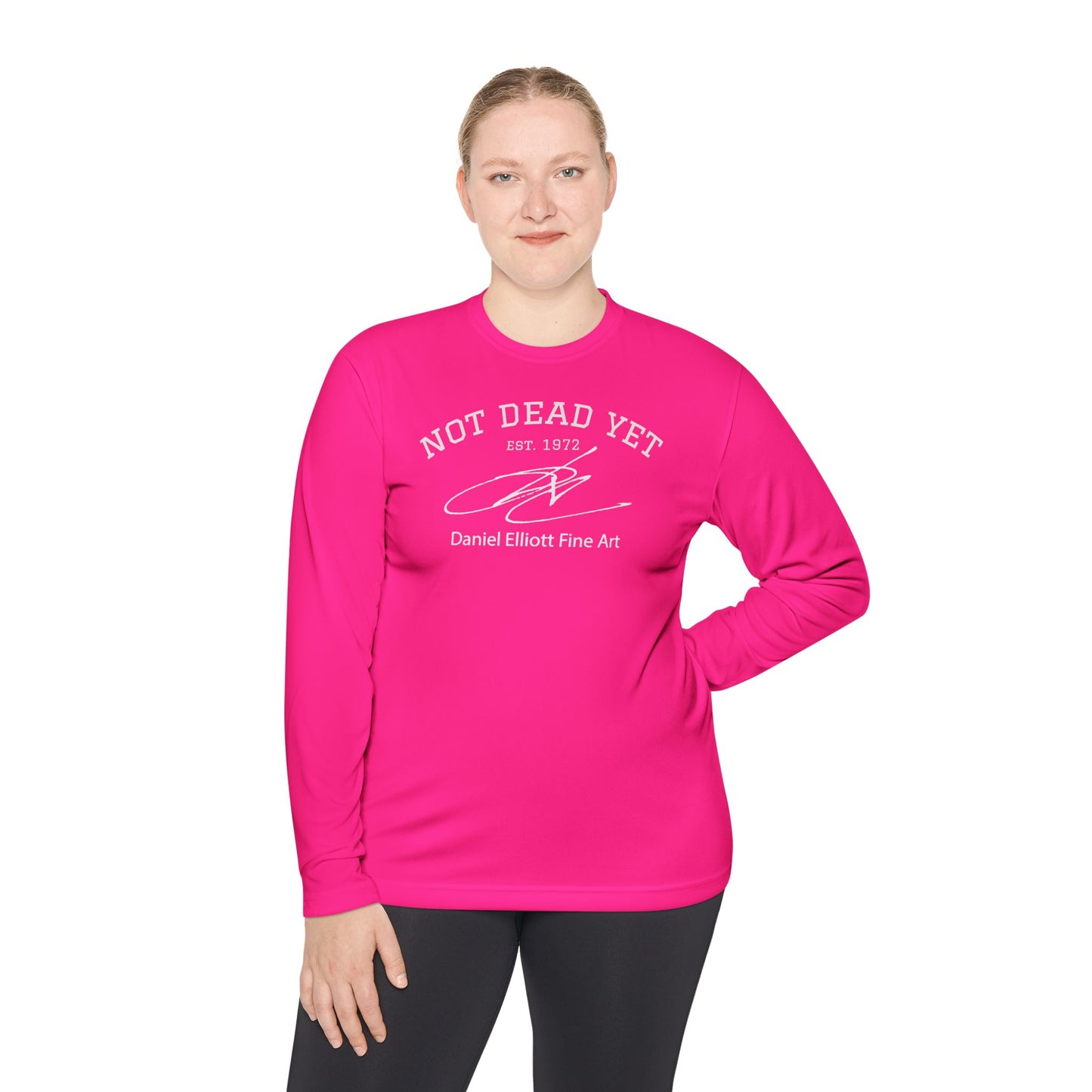 Not Dead Yet Long Sleeve Tee — Vintage Surf Skull Graphic