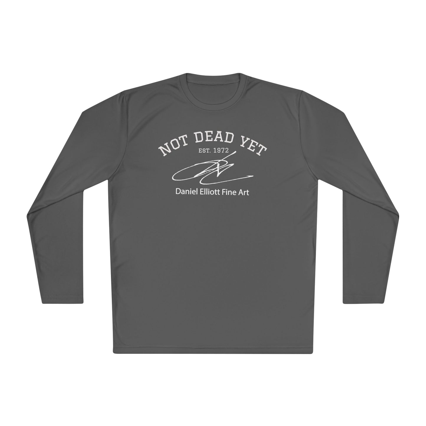 Not Dead Yet Long Sleeve Tee — Vintage Surf Skull Graphic