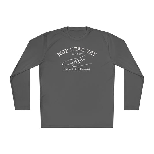 Not Dead Yet Long Sleeve Tee — Vintage Surf Skull Graphic