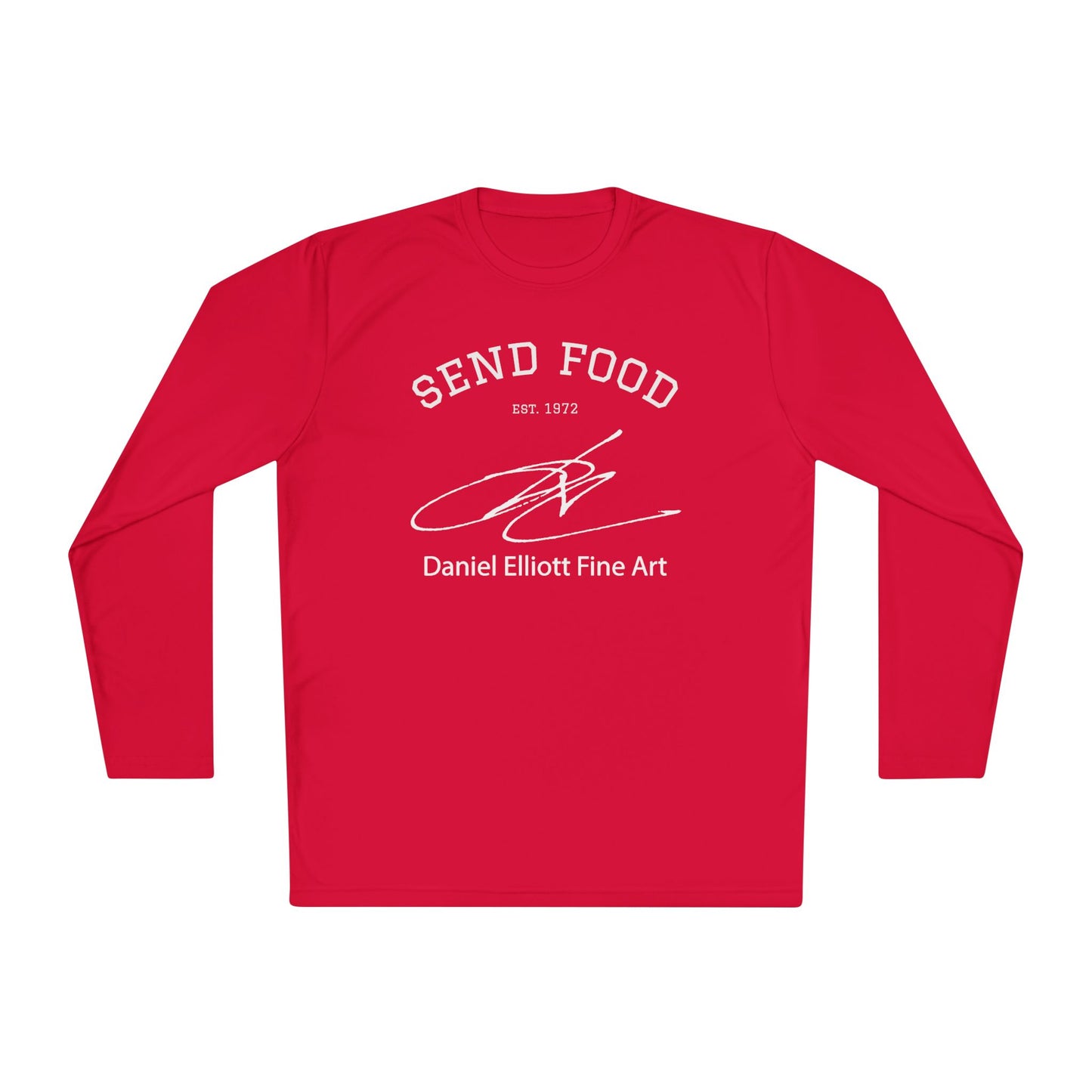 Send Food Long Sleeve Tee — Daniel Elliott Fine Art Signature Shirt