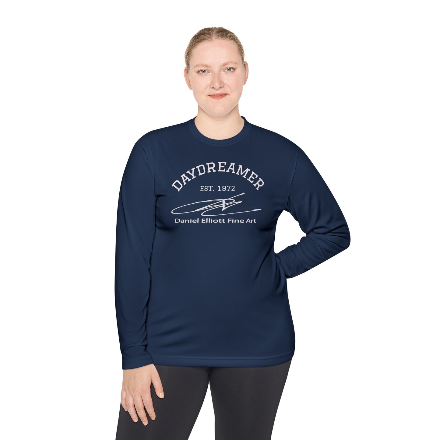 Daydreamer Long Sleeve Tee — "Daniel Elliott Fine Art" Graphic