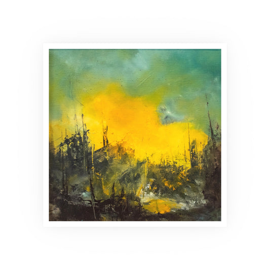 Vibrant Landscape Art Print, Wall Decor, Interior Design, Gift for Home, Colorful Wall Art, Modern Decor, Gallery Wall