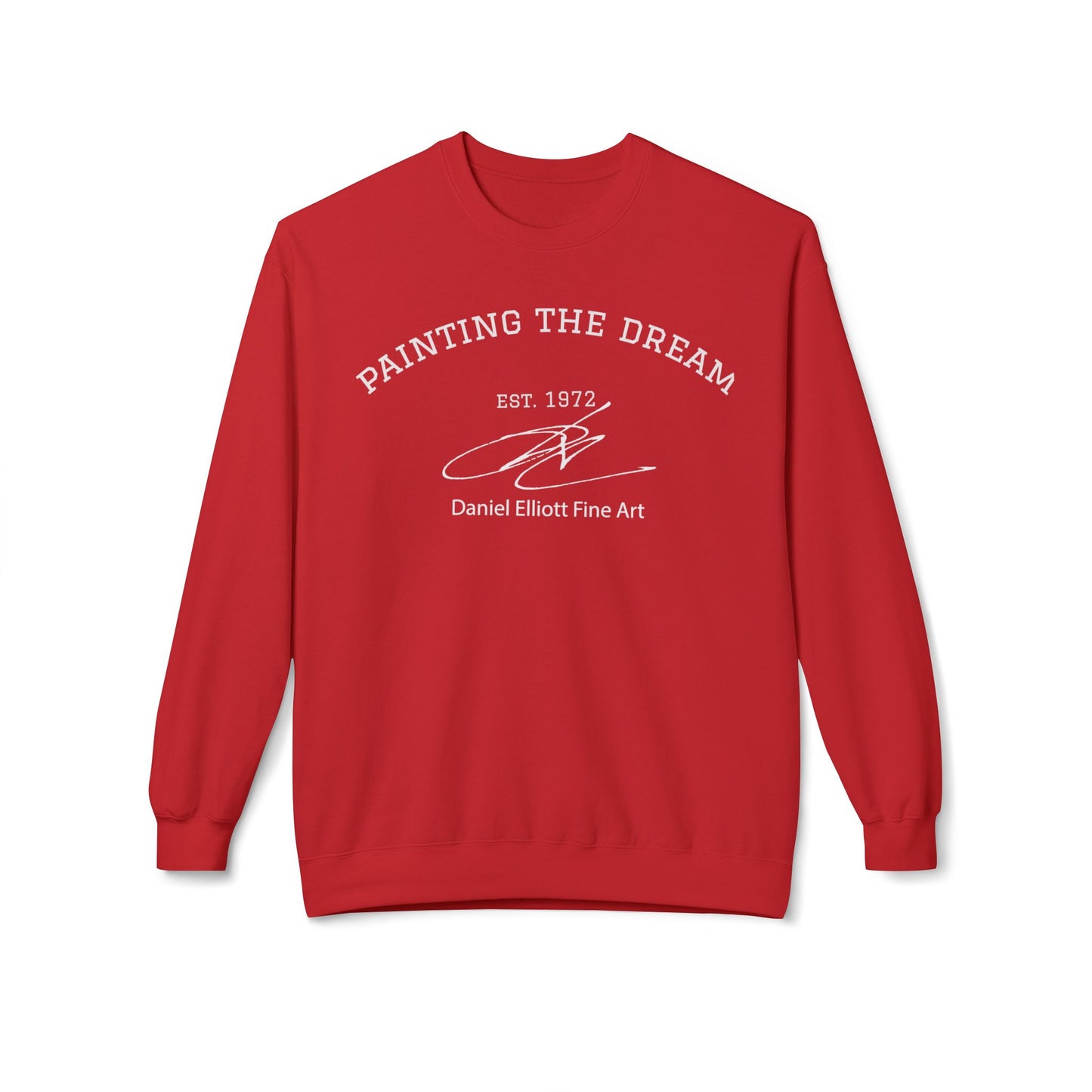 Painting The Dream Sweatshirt — Daniel Elliott Fine Art Crewneck (Est. 1972)