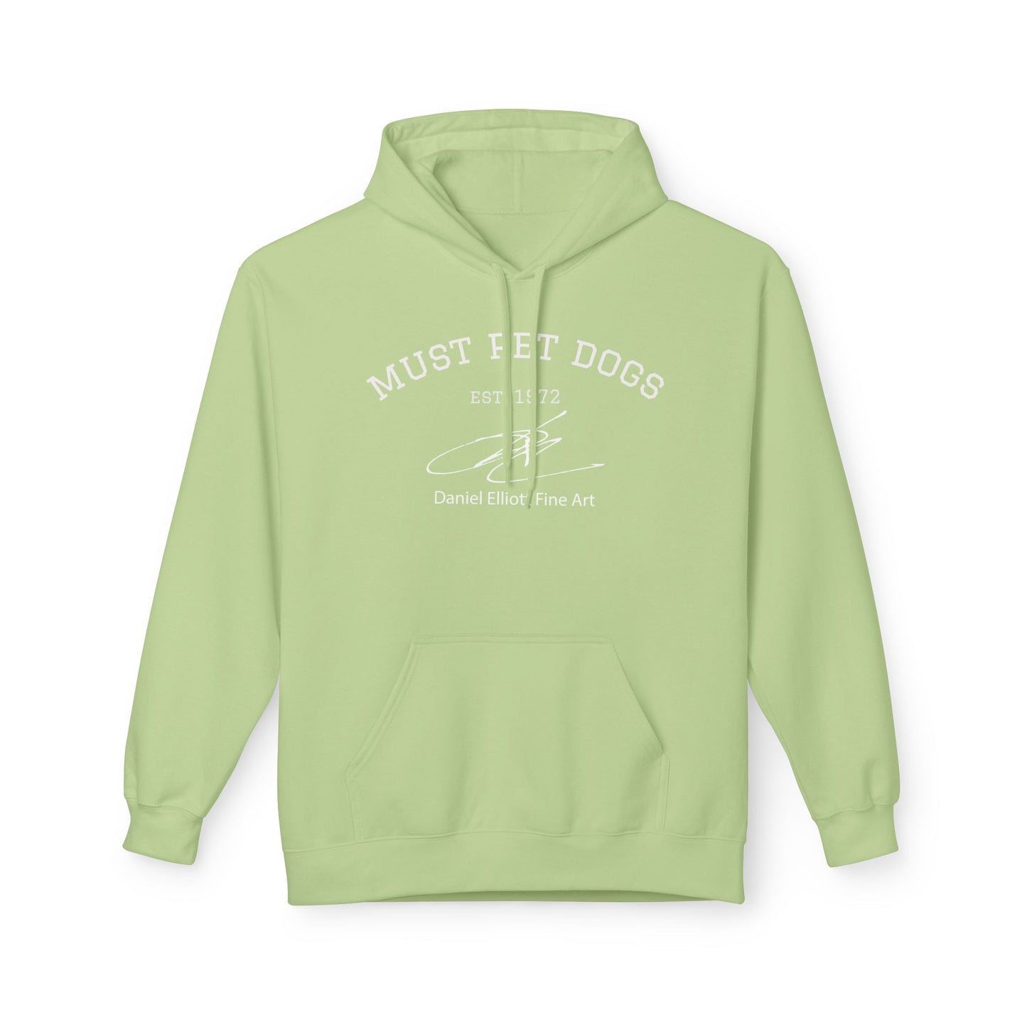 Hoodie - "Must Pet Dogs" Casual Graphic Hoodie | Dog Lover Pullover