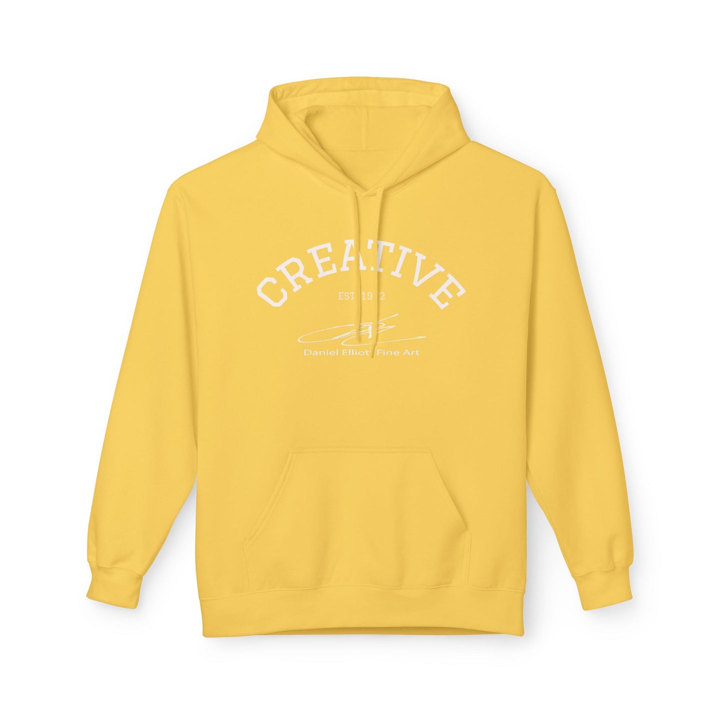 Creative Hoodie— Minimalist Midweight Fleece Pullover