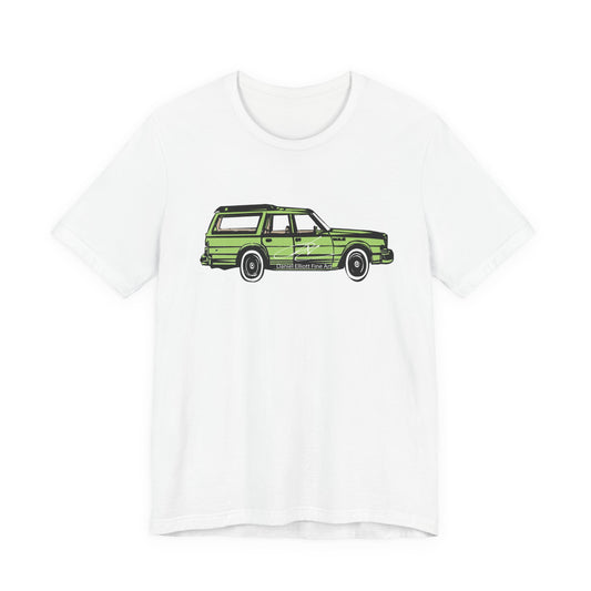 Classic Green Wagon Tee — Vintage Station Wagon Graphic T-Shirt