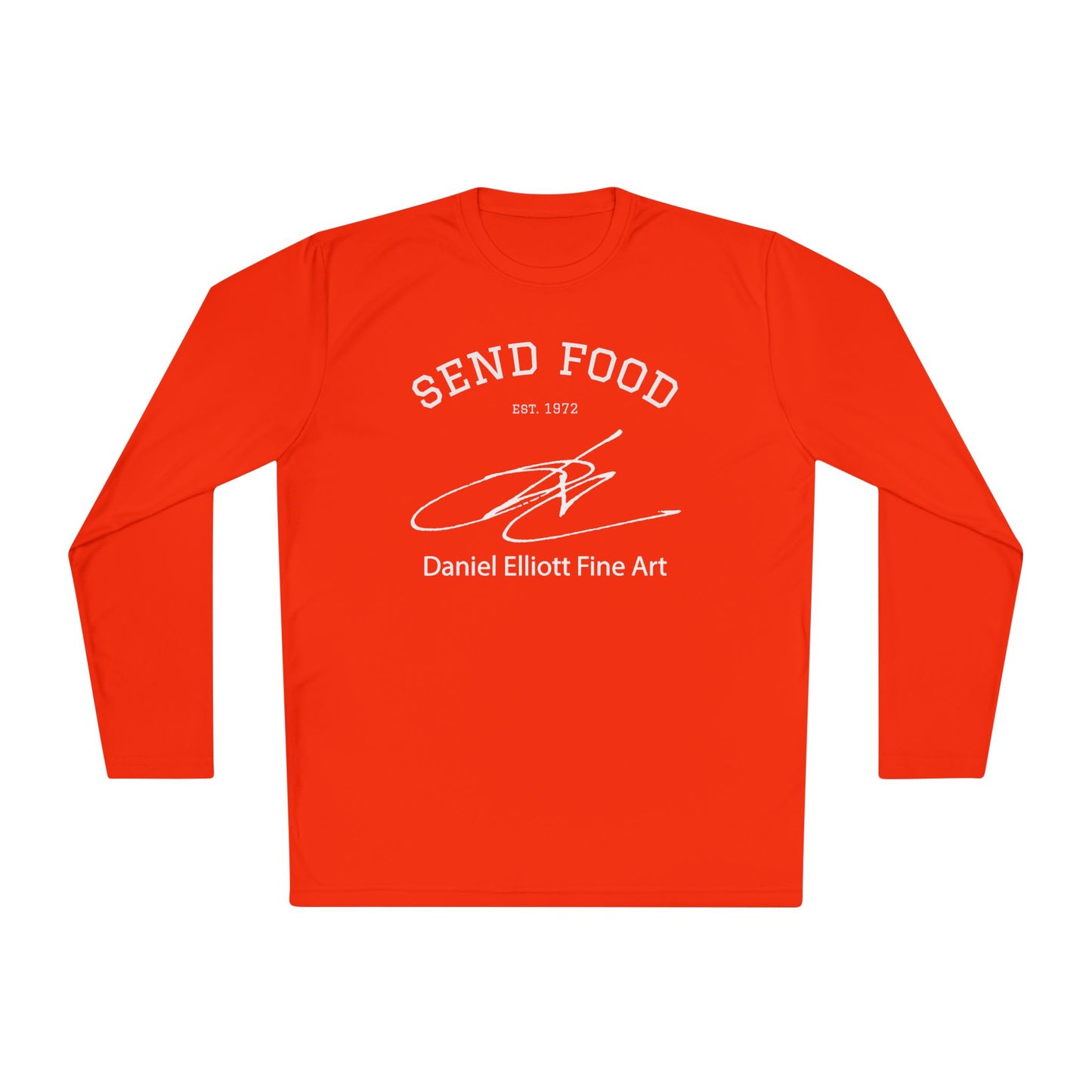 Send Food Long Sleeve Tee — Daniel Elliott Fine Art Signature Shirt