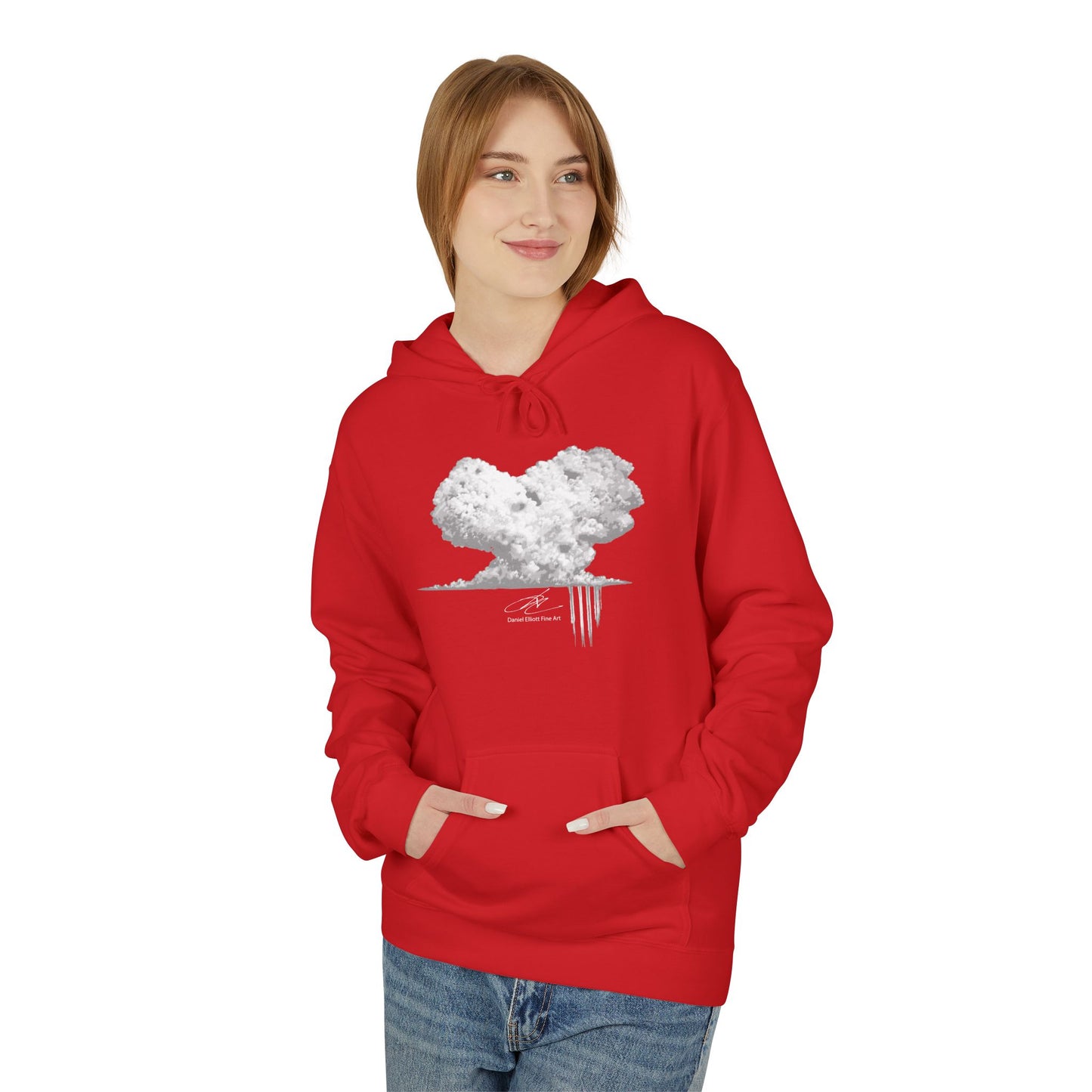 Cloud Hoodie — Cozy Scenic Graphic Hoodie