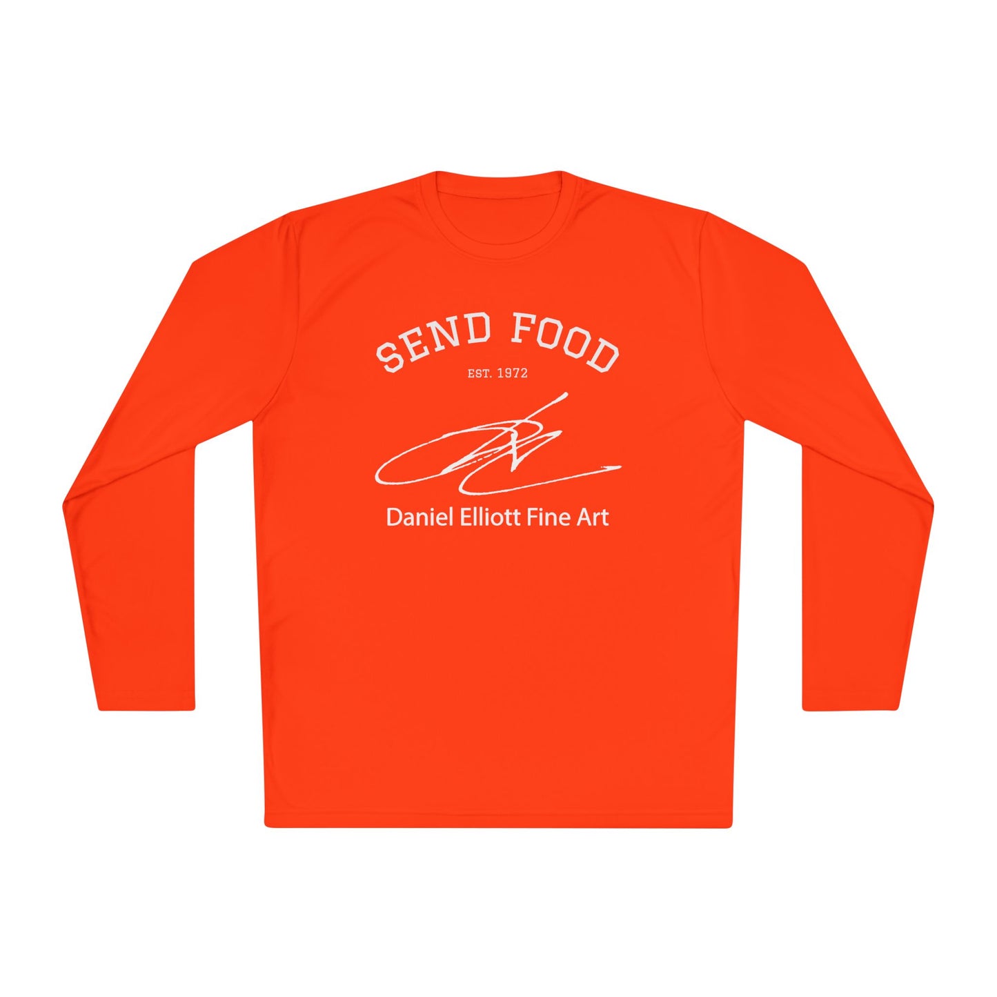 Send Food Long Sleeve Tee — Daniel Elliott Fine Art Signature Shirt