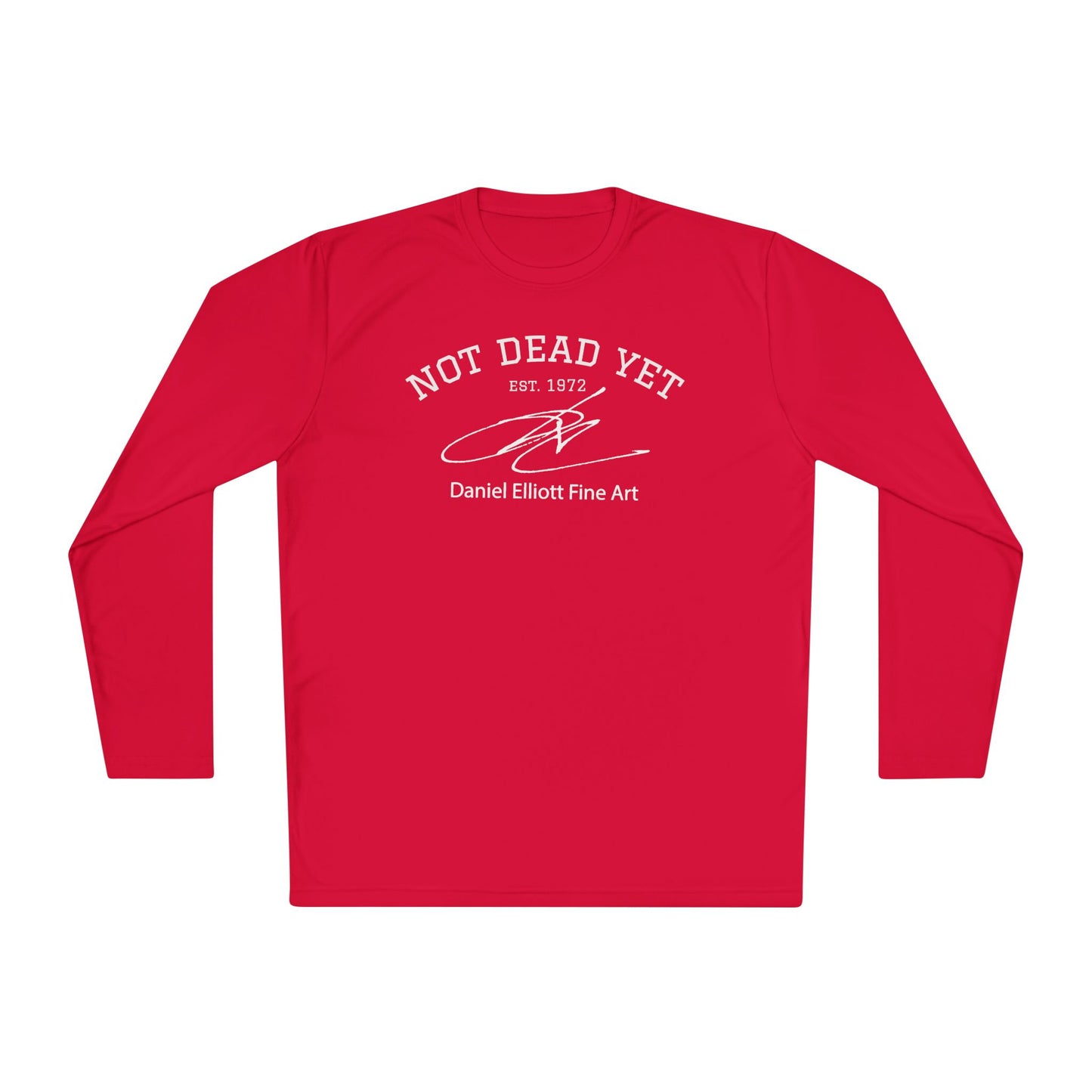 Not Dead Yet Long Sleeve Tee — Vintage Surf Skull Graphic