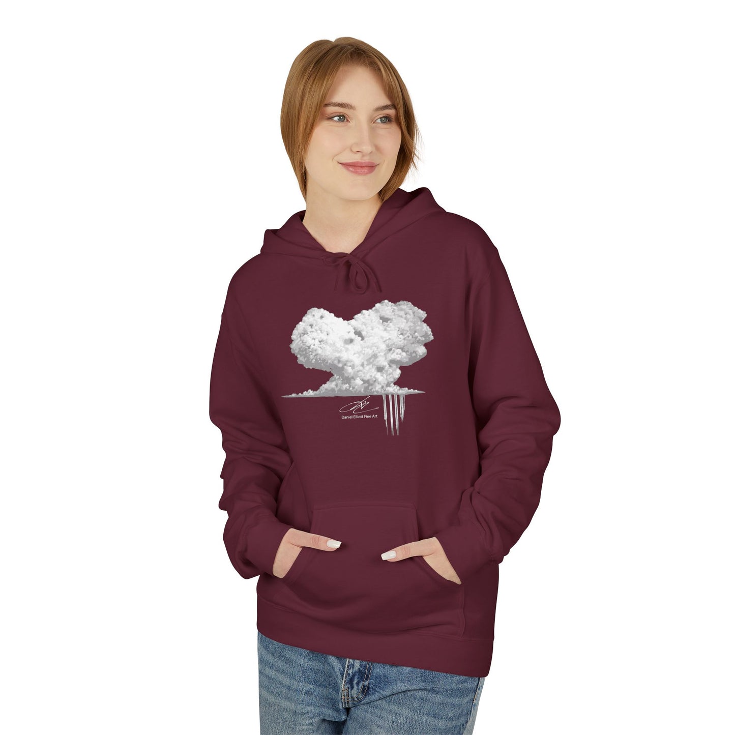 Cloud Hoodie — Cozy Scenic Graphic Hoodie