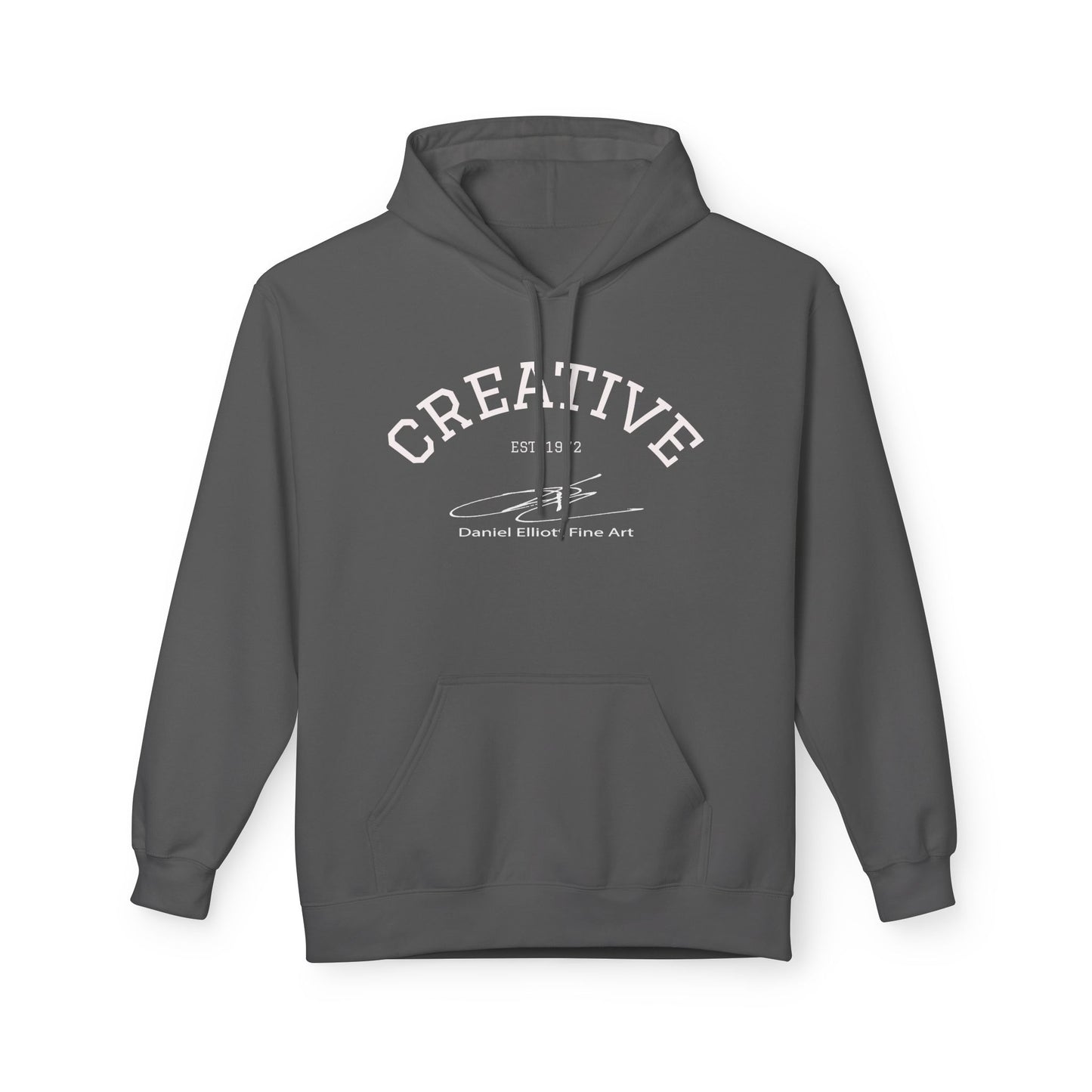 Creative Hoodie— Minimalist Midweight Fleece Pullover