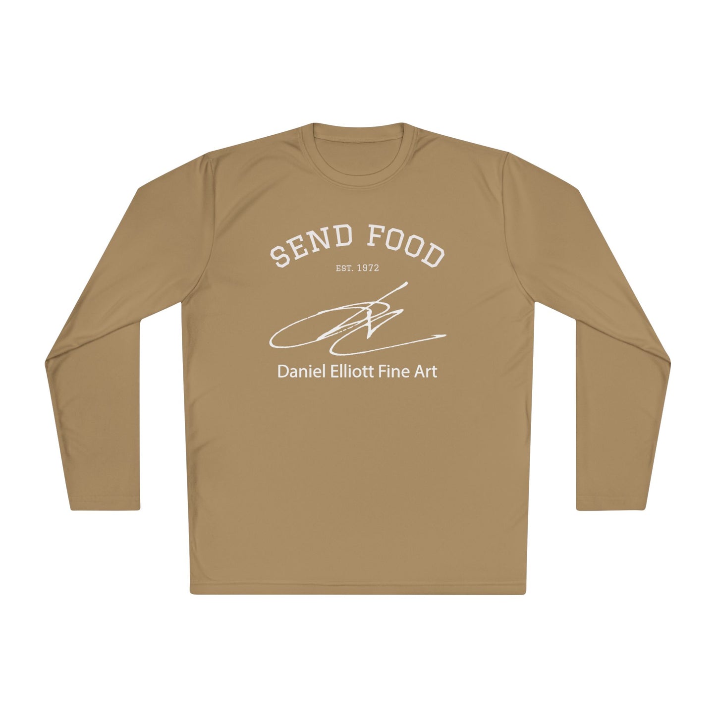 Send Food Long Sleeve Tee — Daniel Elliott Fine Art Signature Shirt