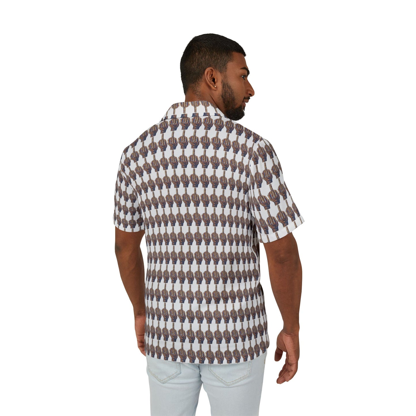 Men's Hawaiian Camp Shirt (AOP)