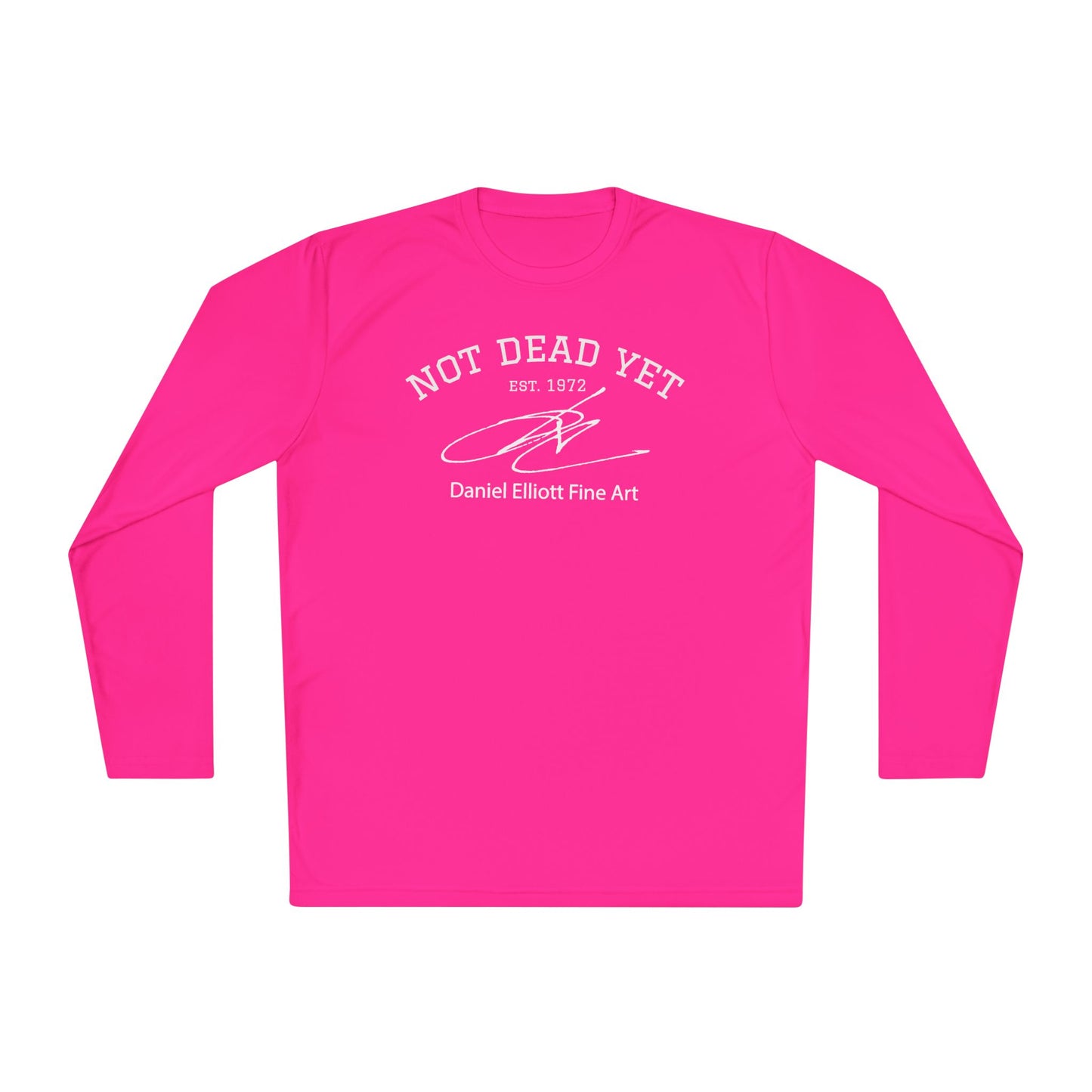 Not Dead Yet Long Sleeve Tee — Vintage Surf Skull Graphic