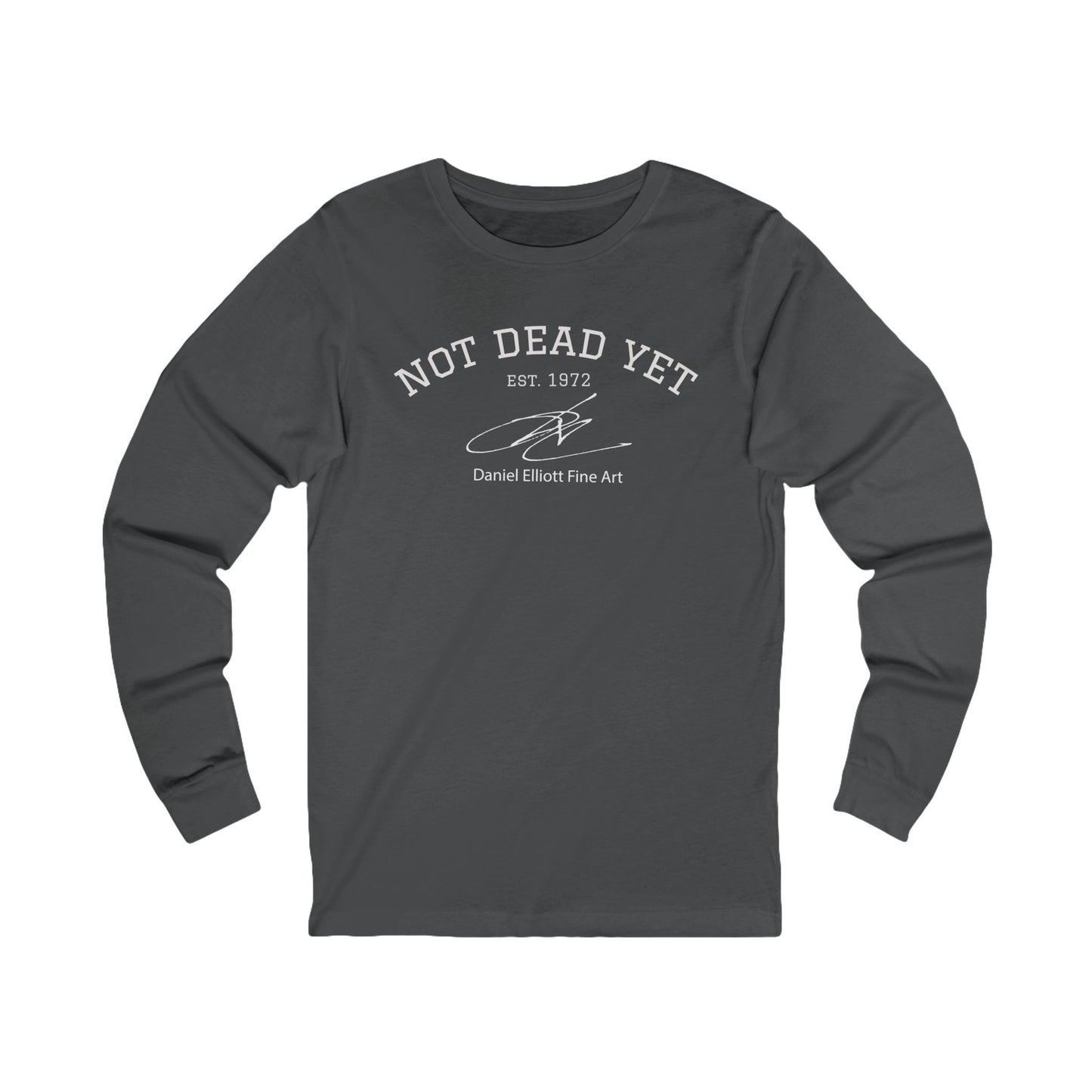 Not Dead Yet Long Sleeve Tee — Vintage Rock Graphic Shirt