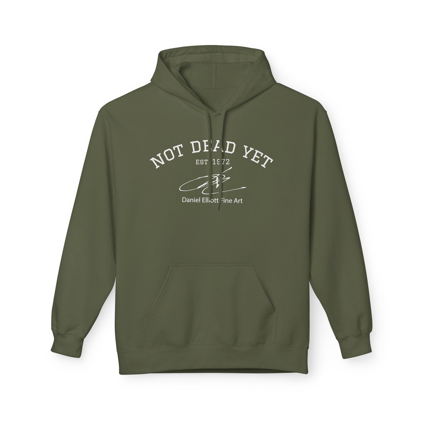 Not dead yet Classic Hoodie — Unisex Midweight Fleece Pullover