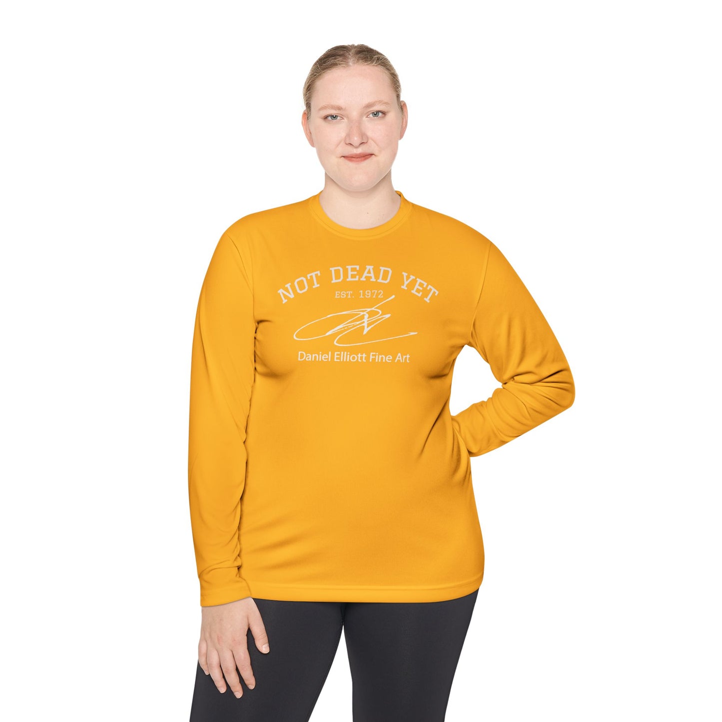 Not Dead Yet Long Sleeve Tee — Vintage Surf Skull Graphic