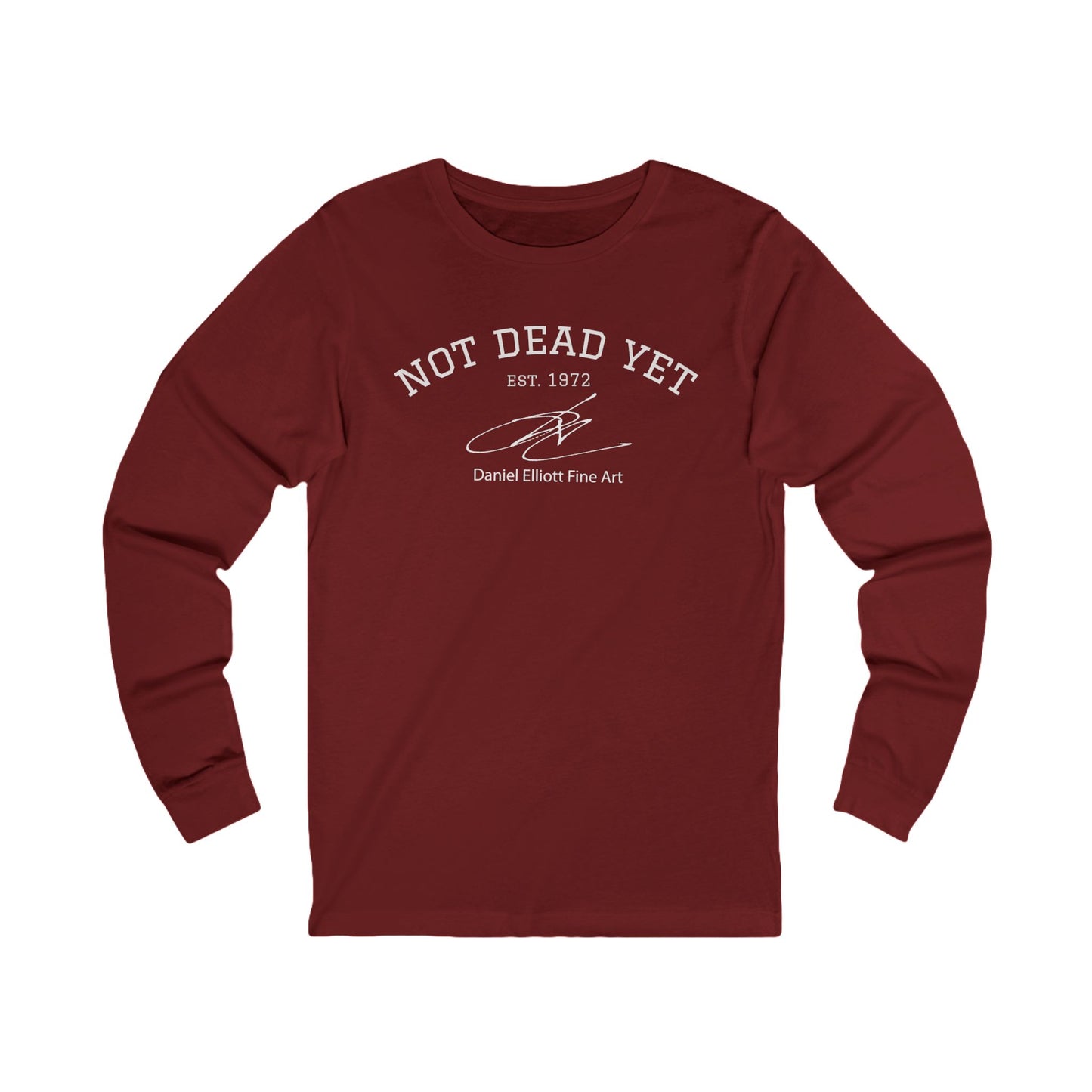 Not Dead Yet Long Sleeve Tee — Vintage Rock Graphic Shirt