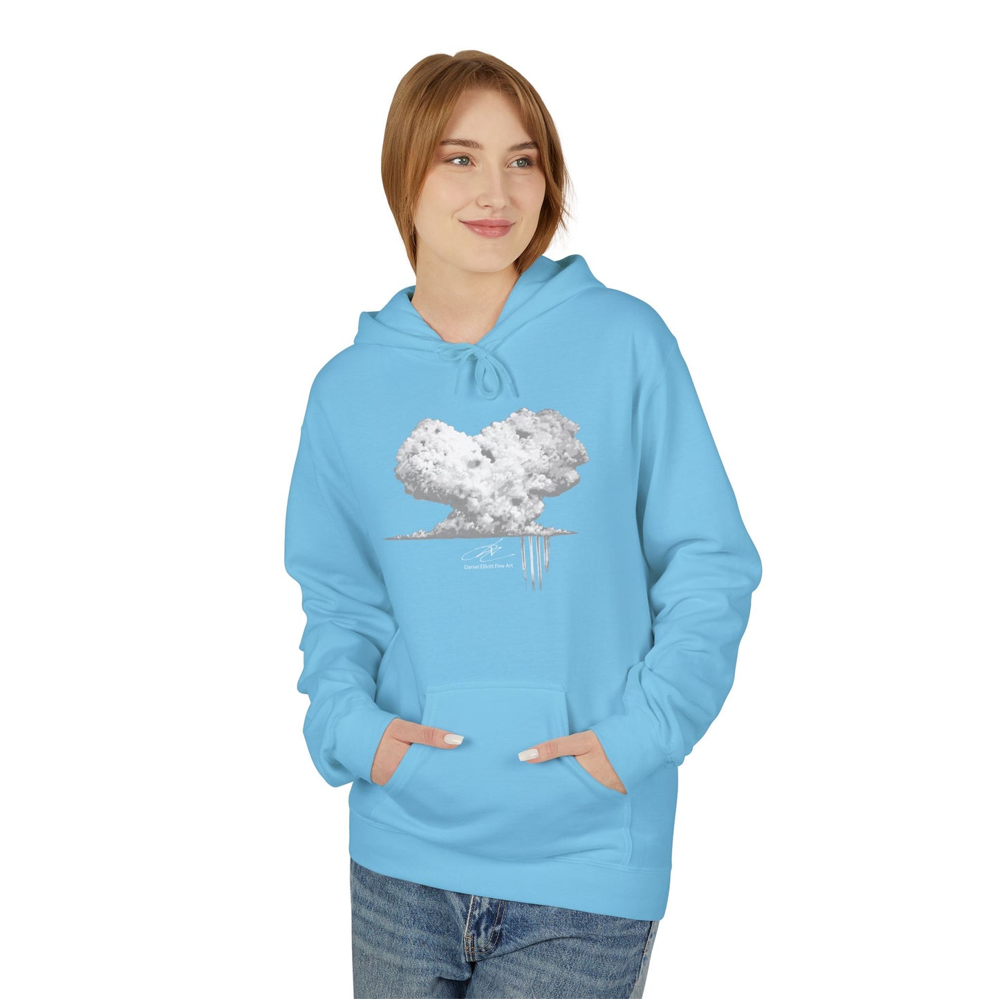 Cloud Hoodie — Cozy Scenic Graphic Hoodie