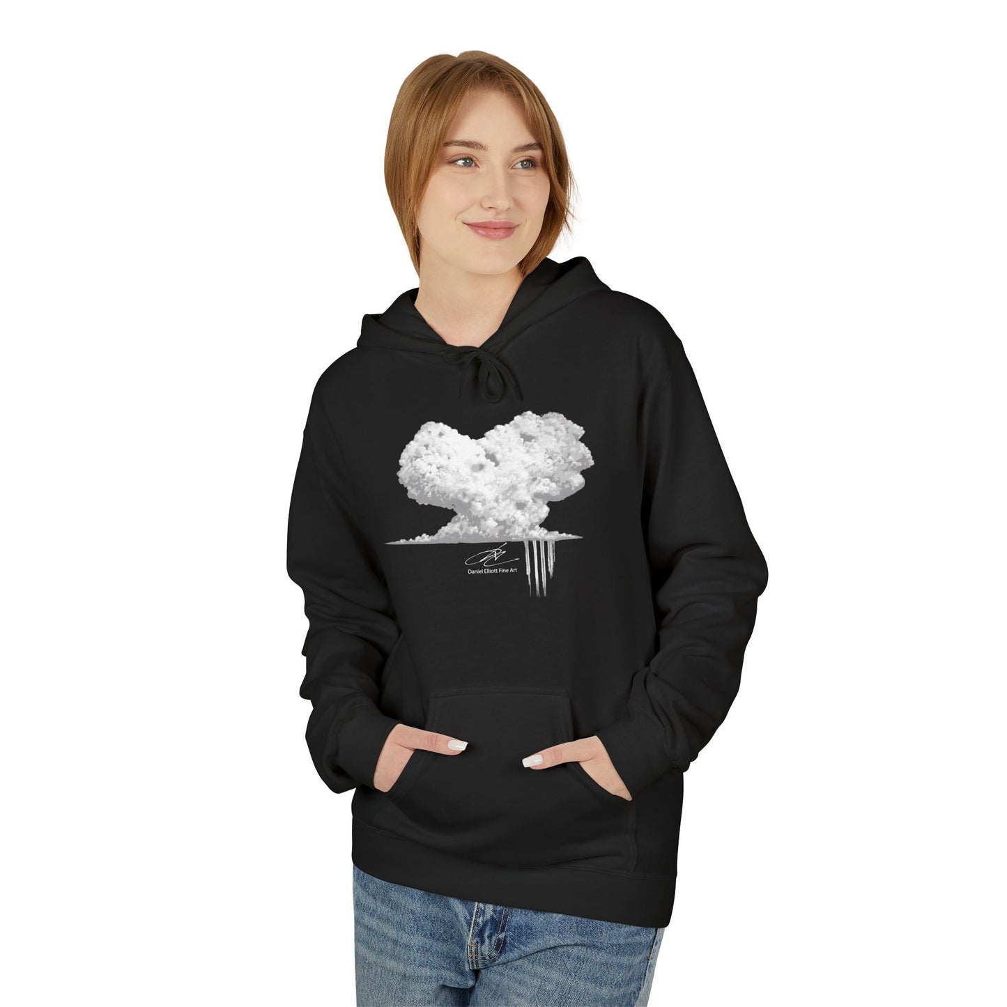 Cloud Hoodie — Cozy Scenic Graphic Hoodie