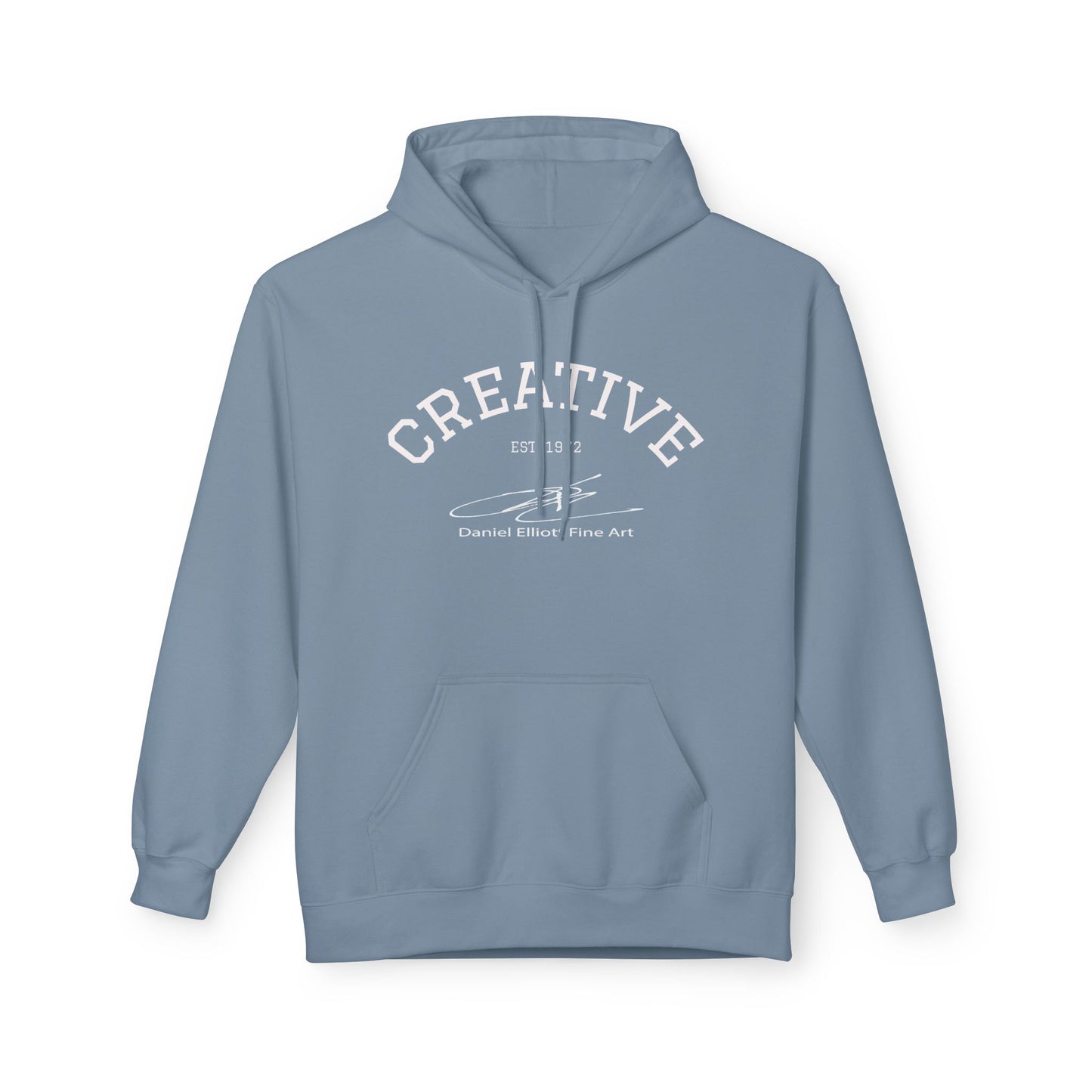 Creative Hoodie— Minimalist Midweight Fleece Pullover