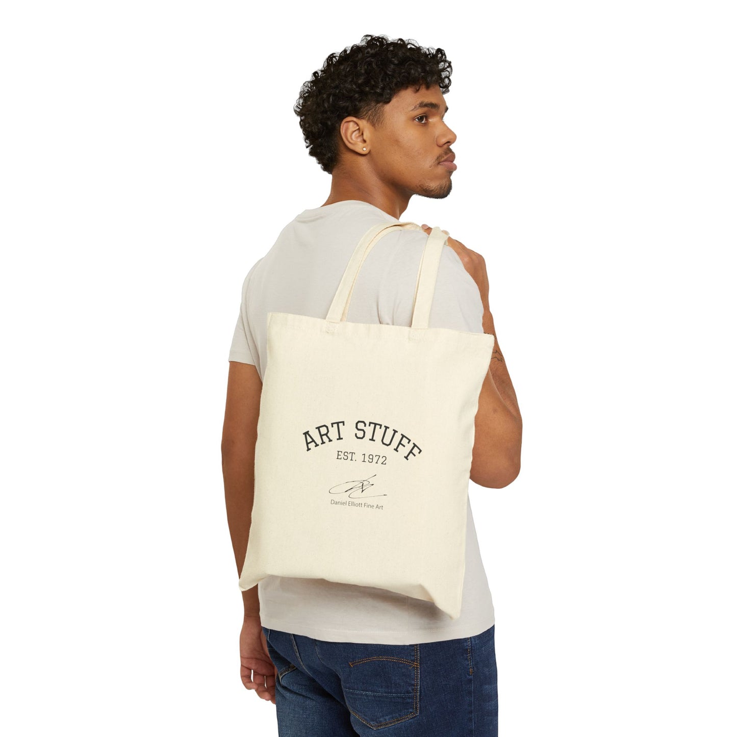 Artistic Cotton Canvas Tote Bag for Everyday Use, Eco-Friendly Shopping Bag, Fashionable Tote for Wholeness, Gift for Her, [...]