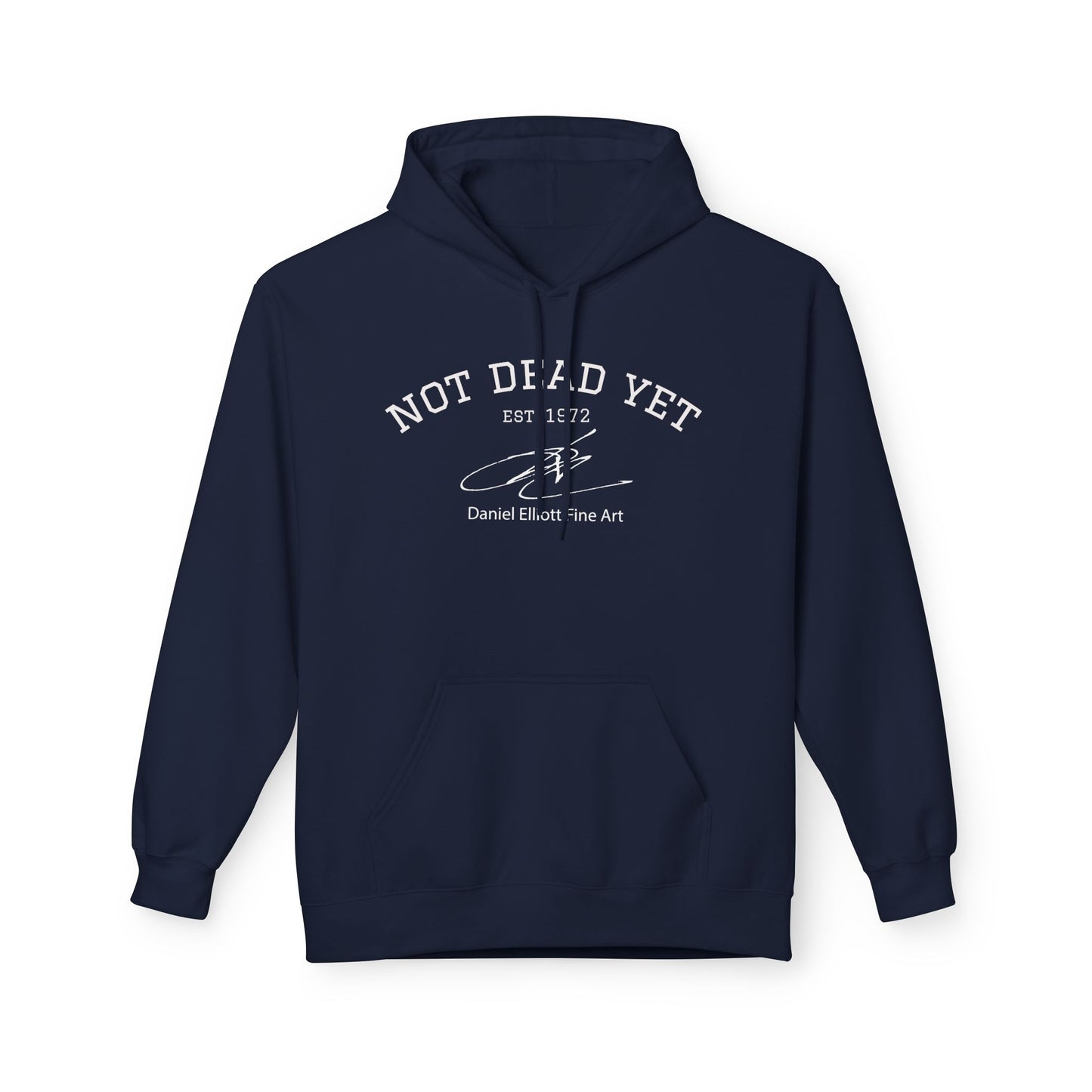 Not dead yet Classic Hoodie — Unisex Midweight Fleece Pullover