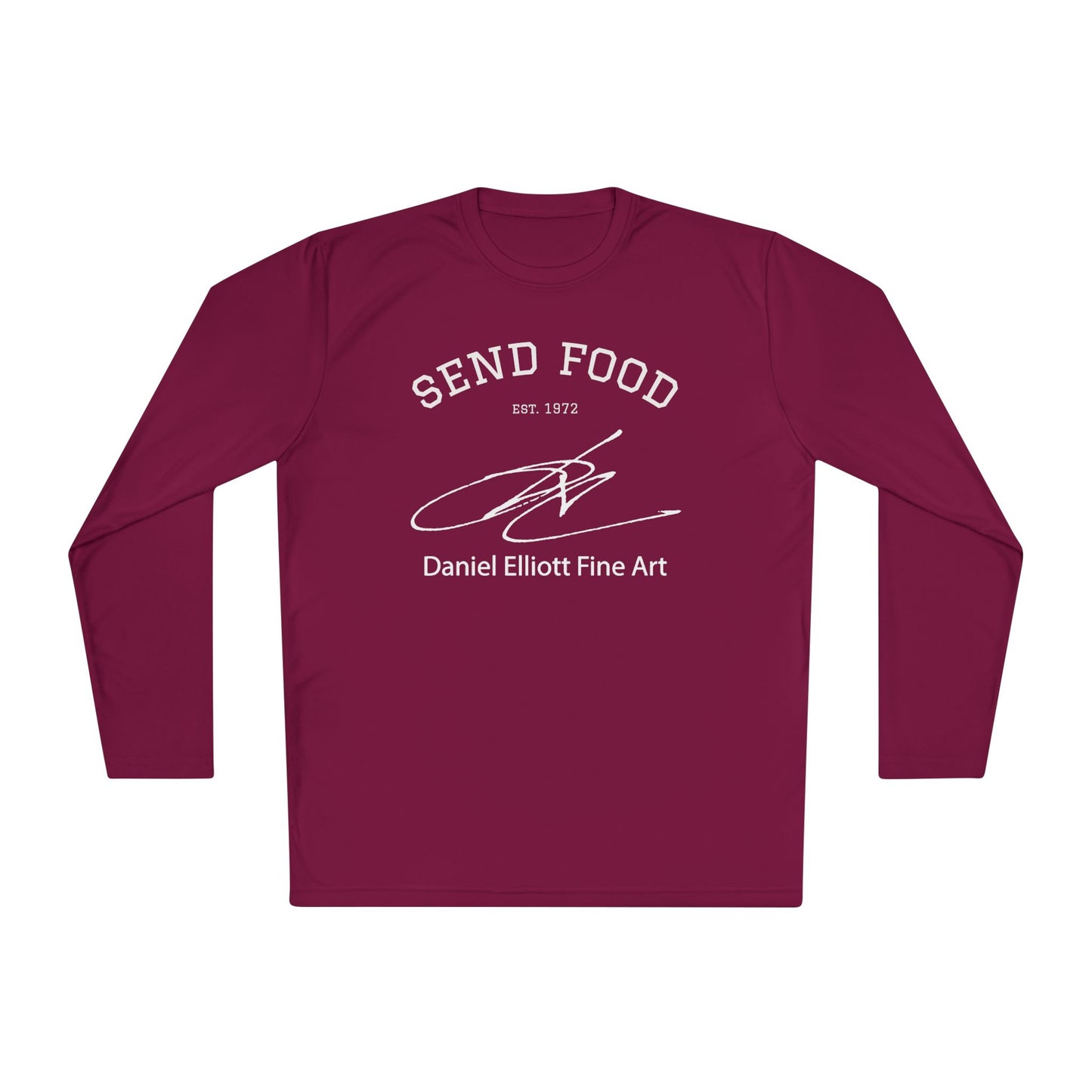 Send Food Long Sleeve Tee — Daniel Elliott Fine Art Signature Shirt